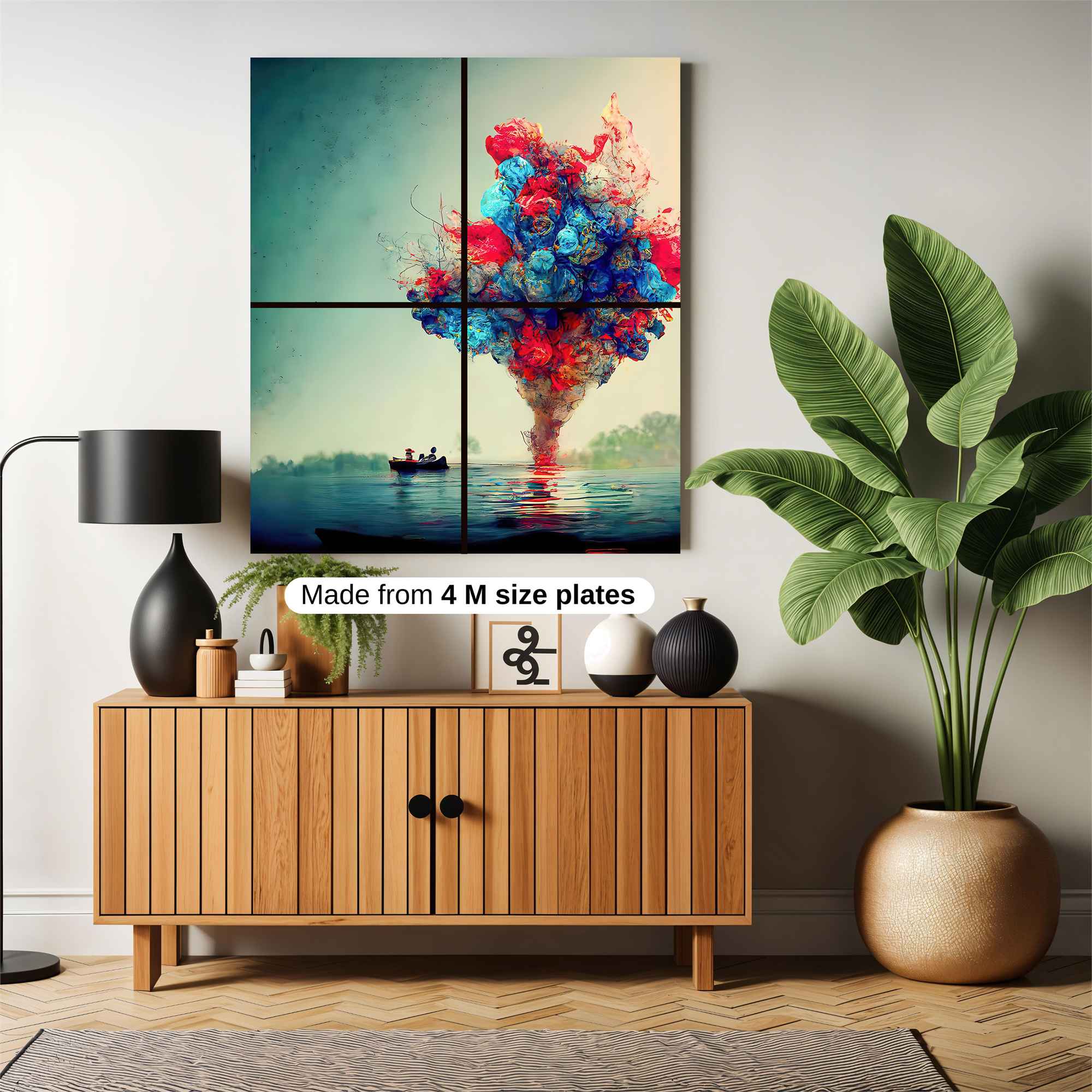 Colorful Serenity Safe Wall Magnetic / M