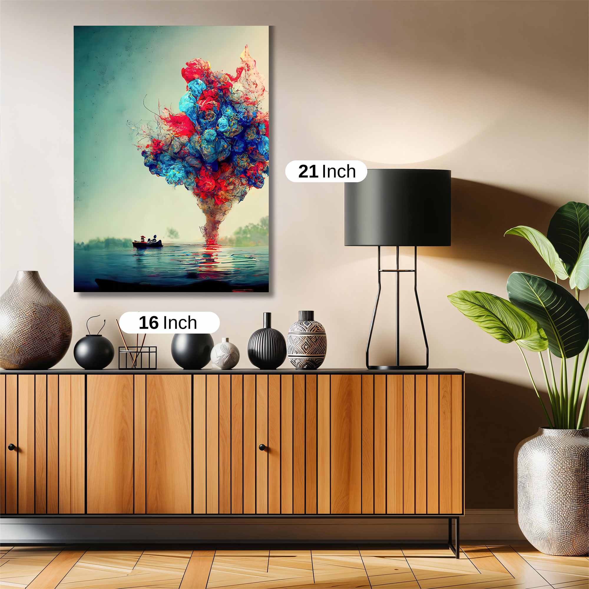 Colorful Serenity Safe Wall Magnetic / M