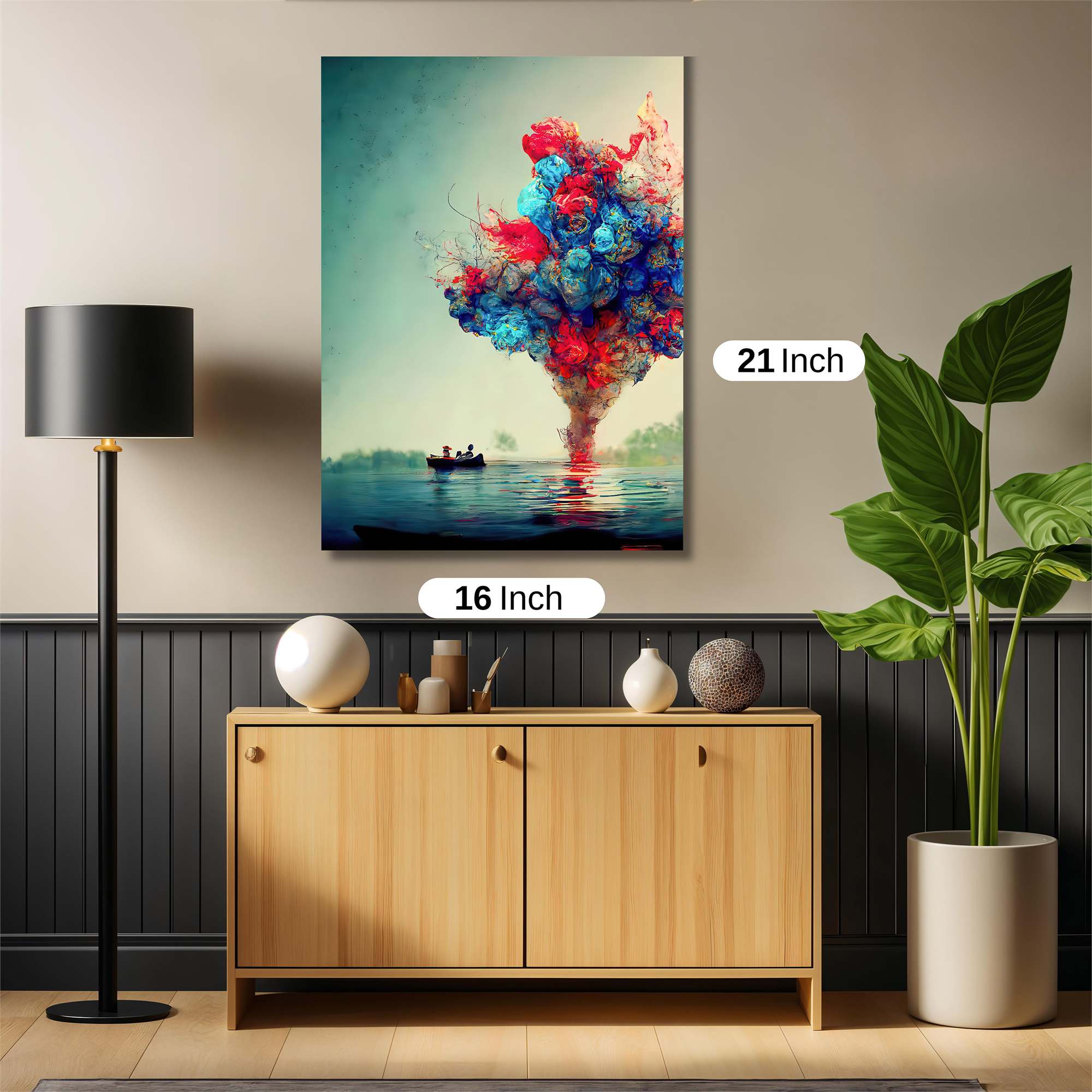 Colorful Serenity Safe Wall Magnetic / M