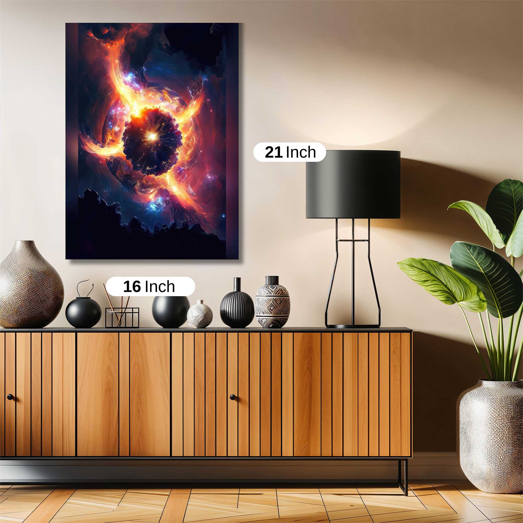 Cosmic Blaze Safe Wall Magnetic / M