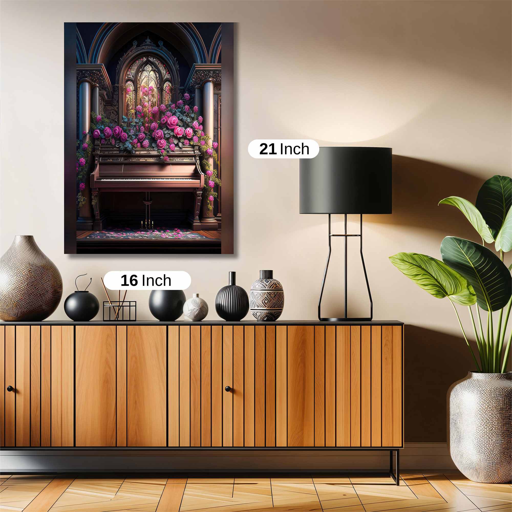 Piano Enchantment Safe Wall Magnetic / M