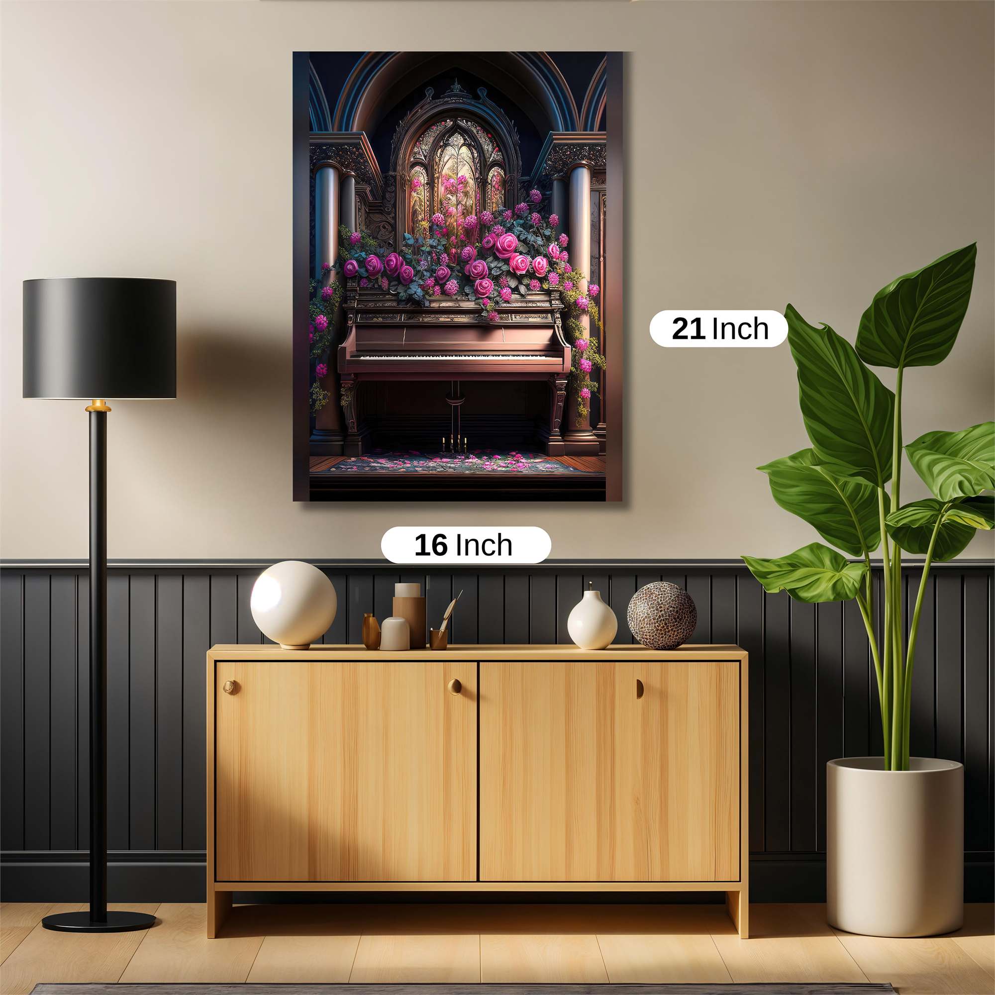 Piano Enchantment Safe Wall Magnetic / M