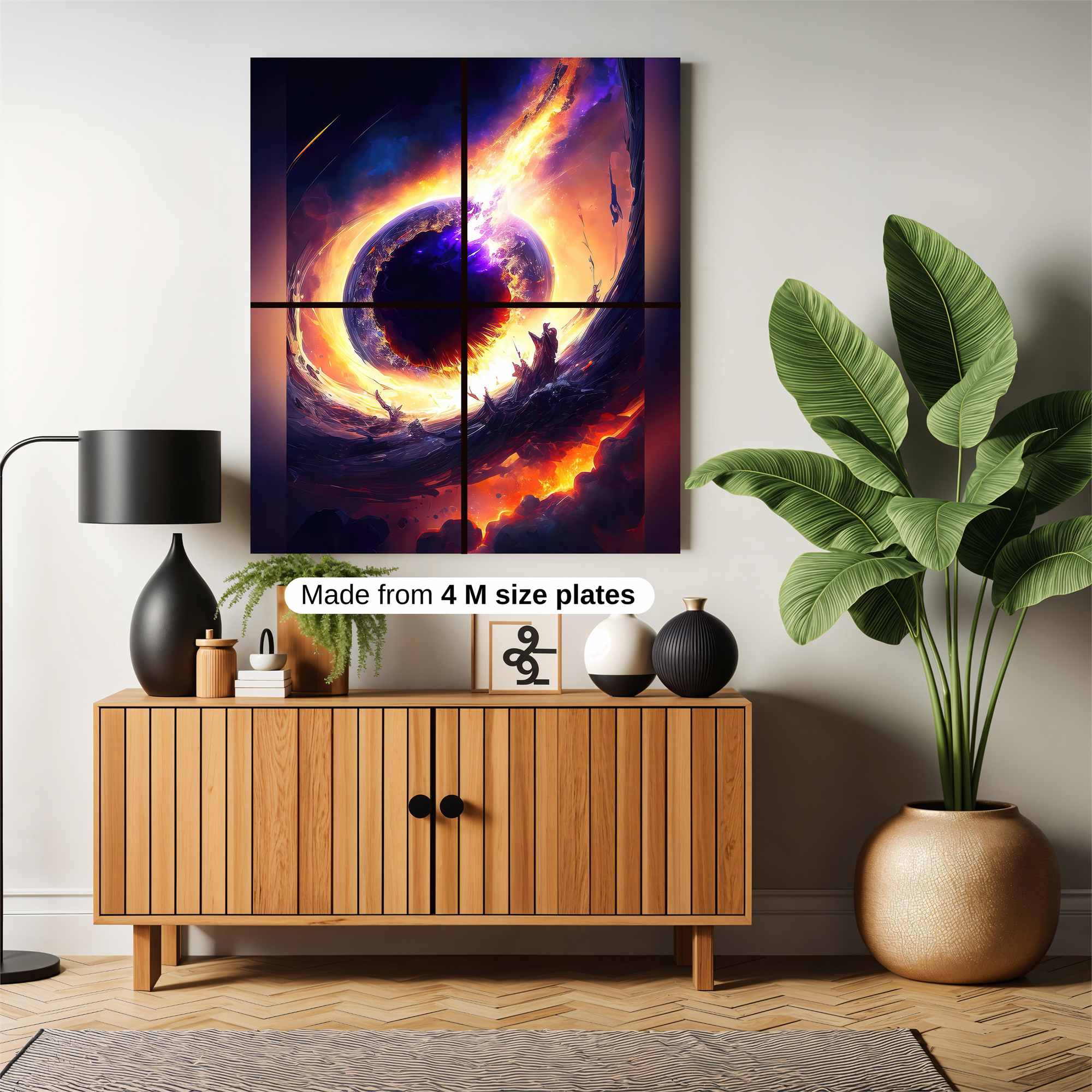 Cosmic Blaze Safe Wall Magnetic / M