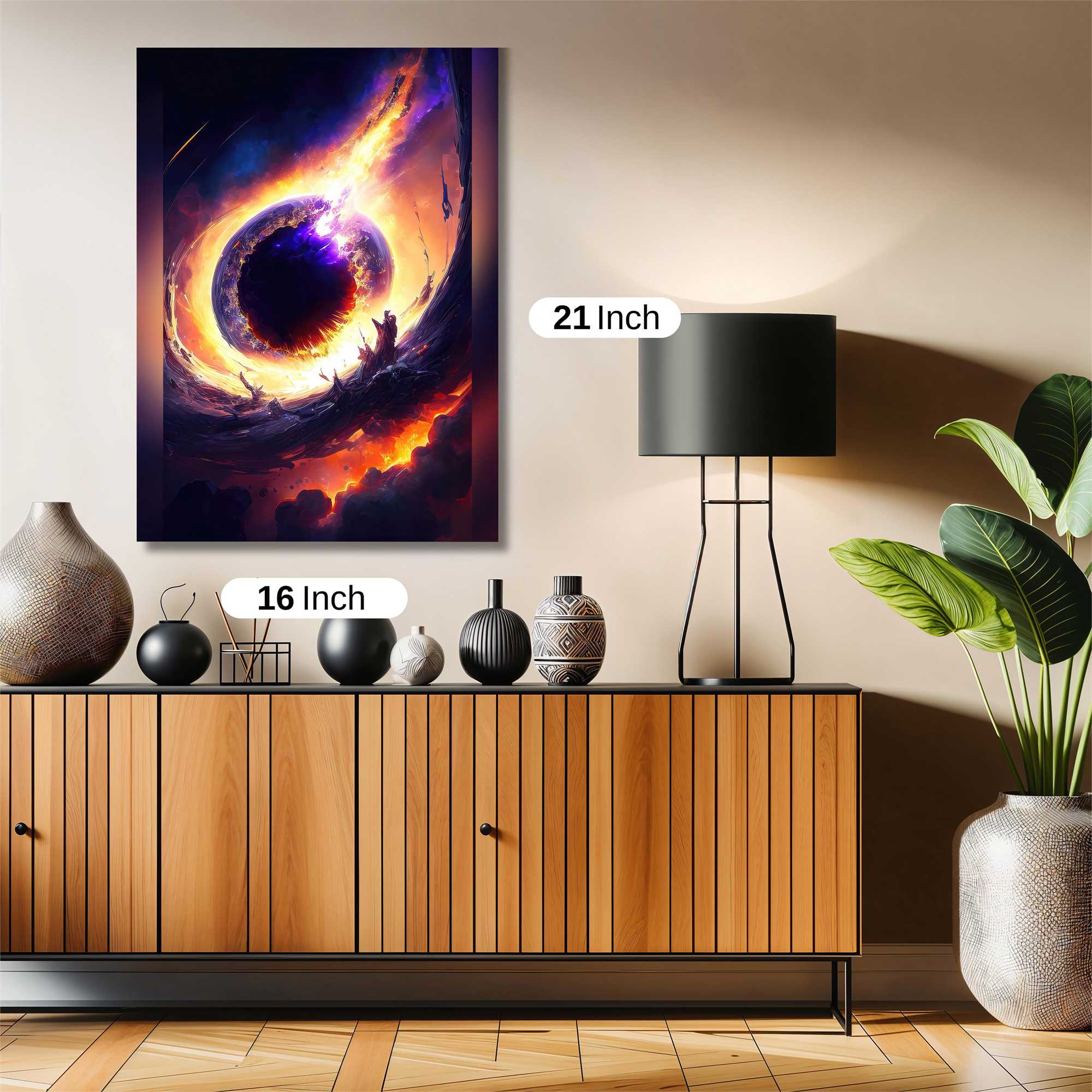 Cosmic Blaze Safe Wall Magnetic / M