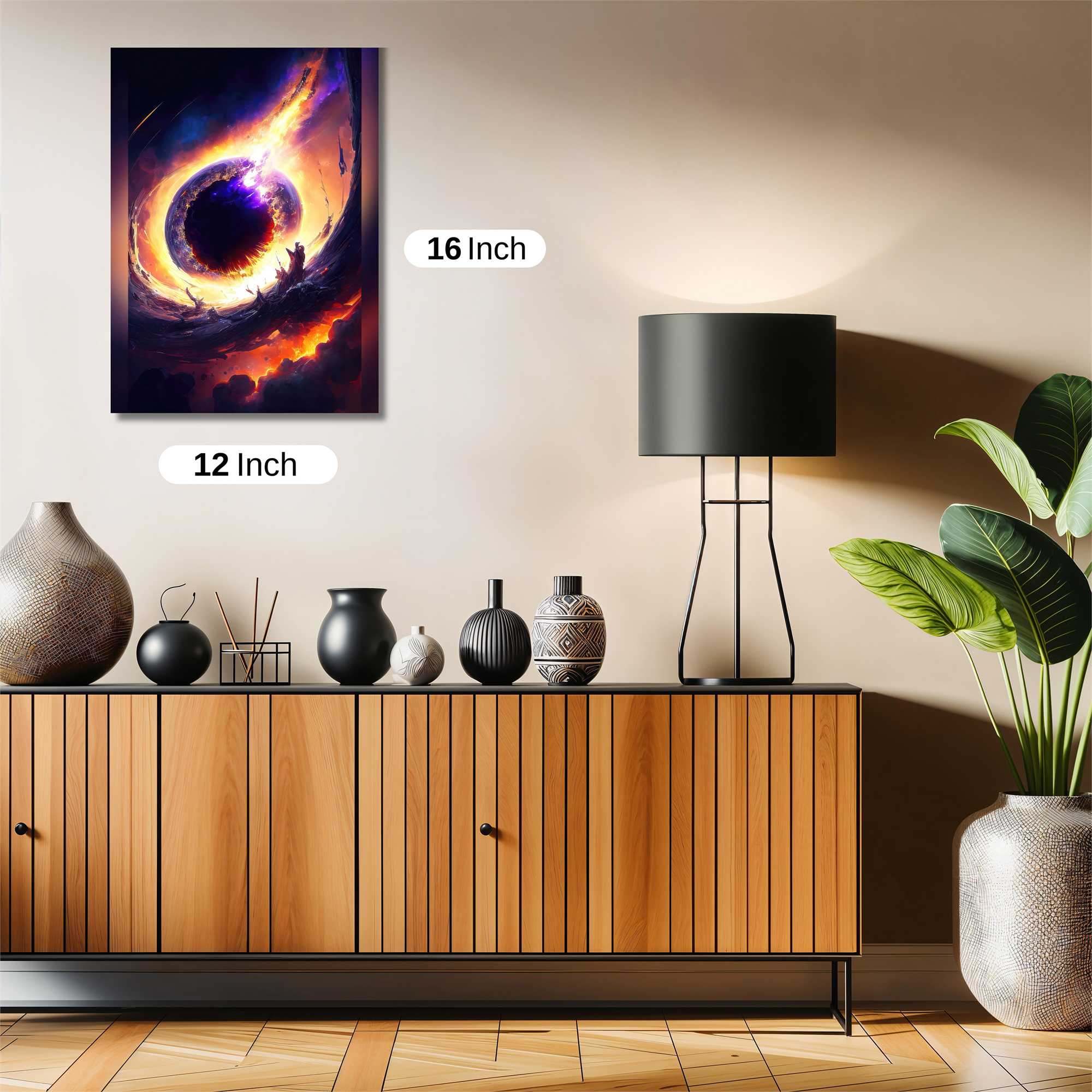 Cosmic Blaze Safe Wall Magnetic / M
