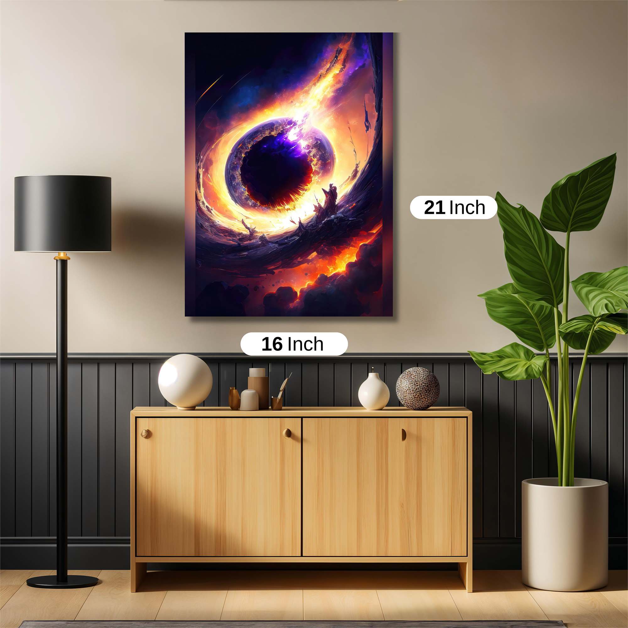 Cosmic Blaze Safe Wall Magnetic / M