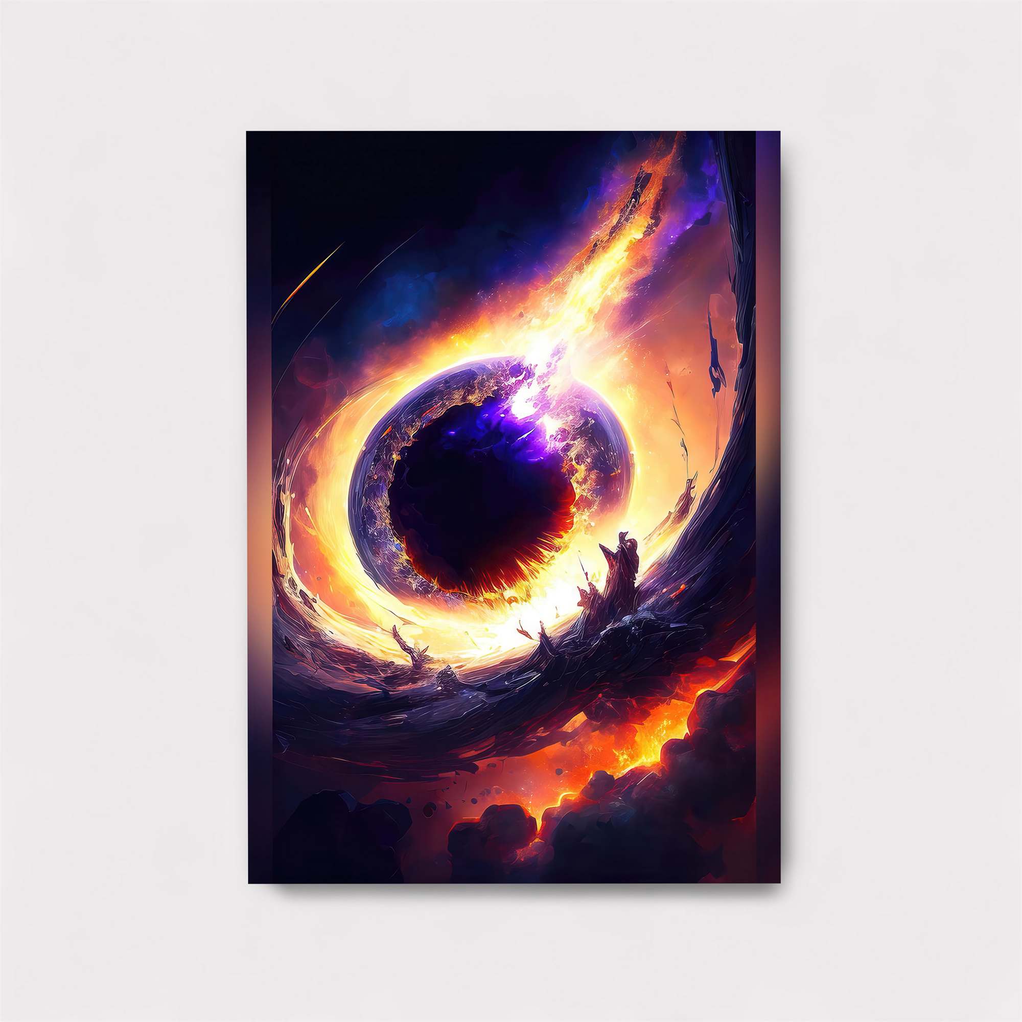 Cosmic Blaze Safe Wall Magnetic / M