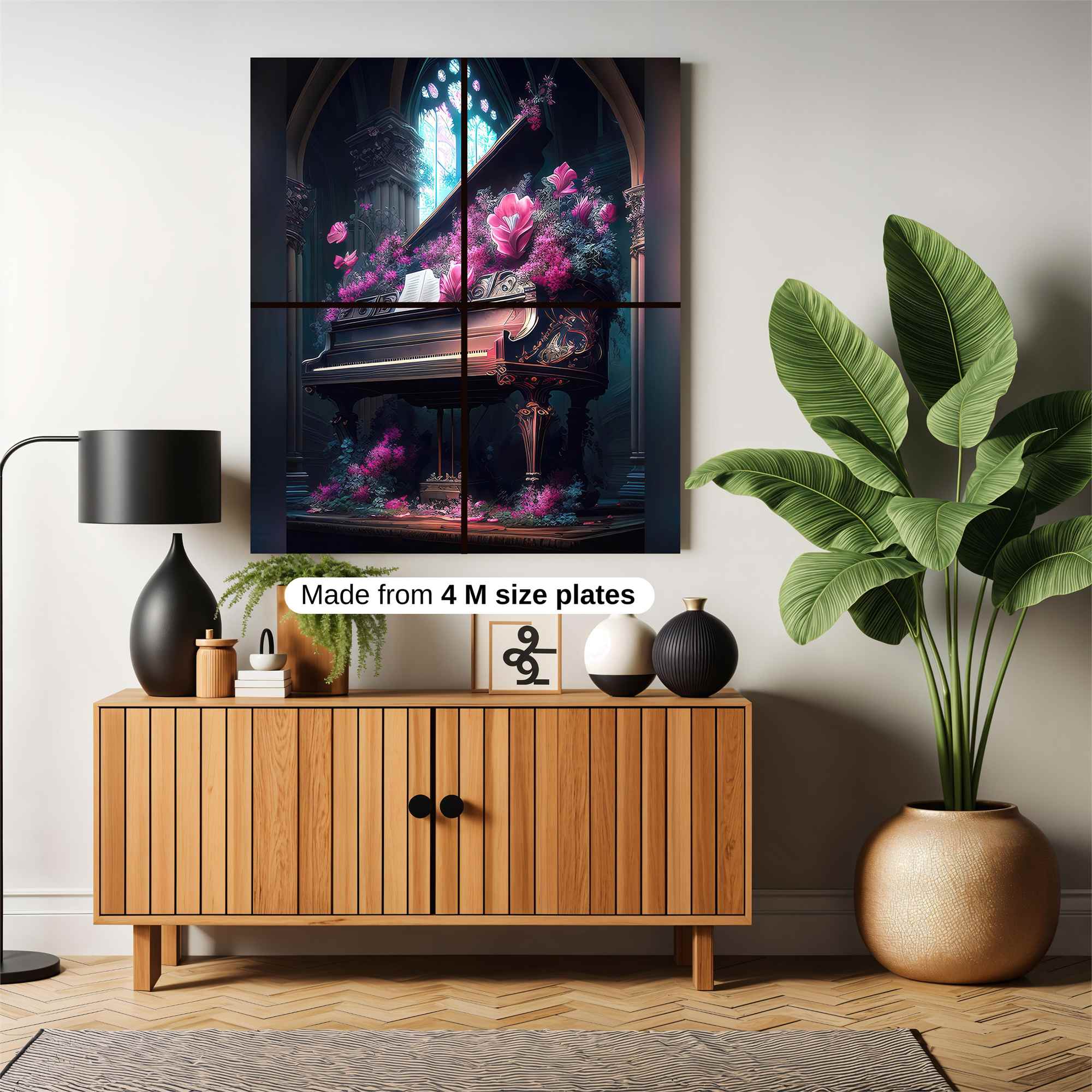 Piano Enchantment Safe Wall Magnetic / M