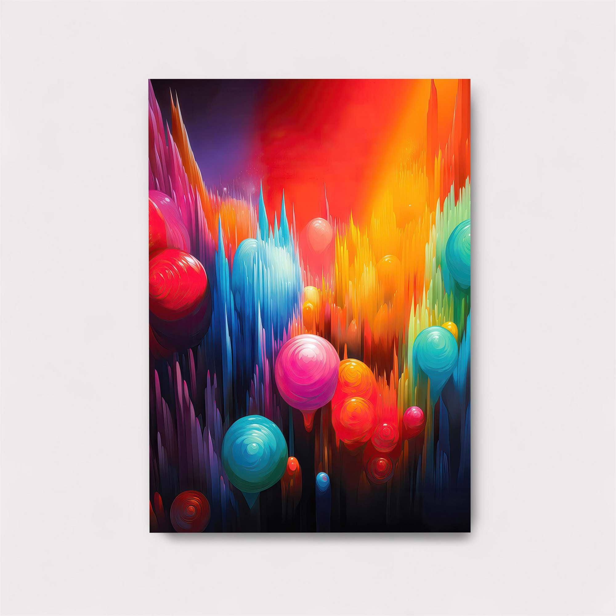 Colorful Dreamscape Safe Wall Magnetic / M