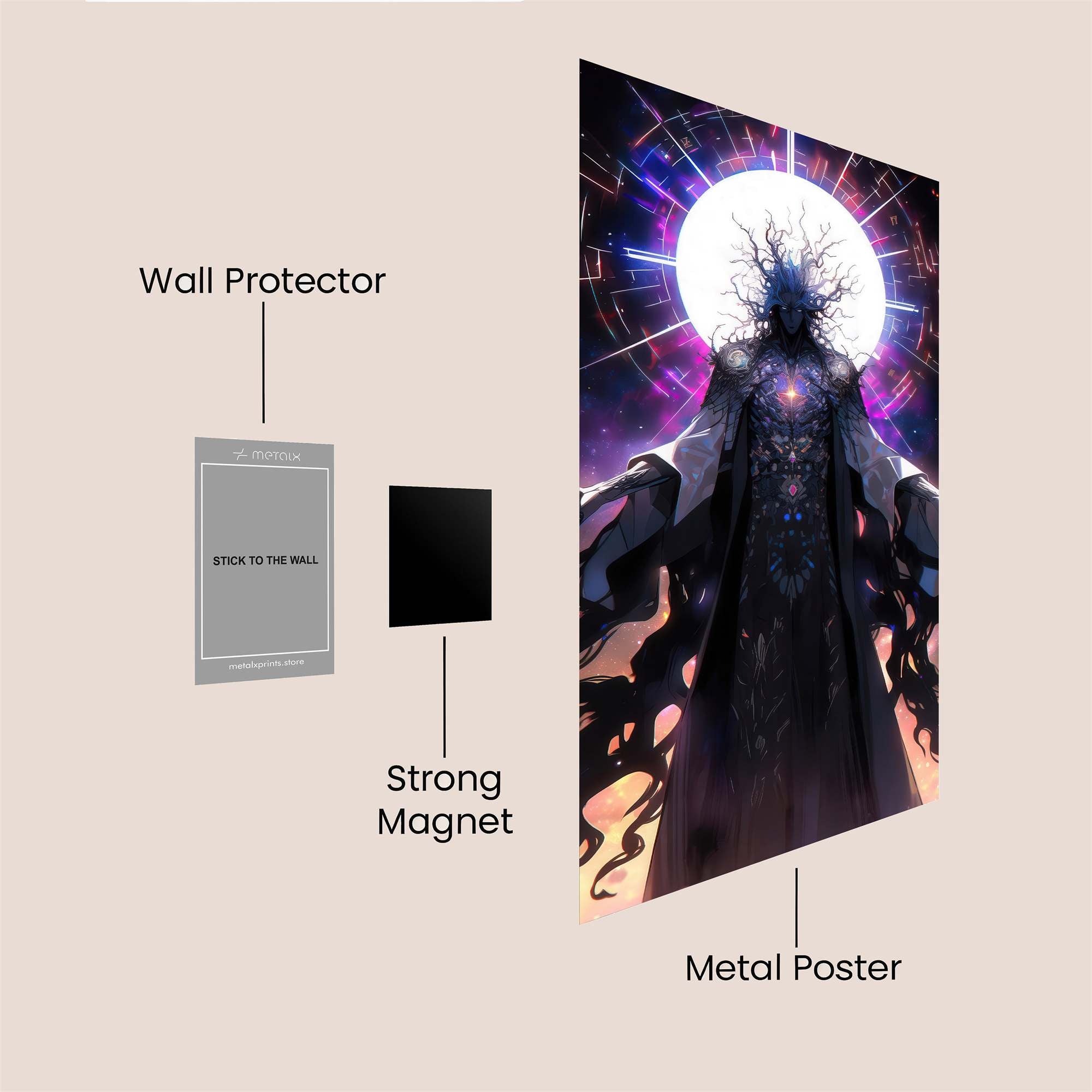 Eldritch Radiance Safe Wall Magnetic / M