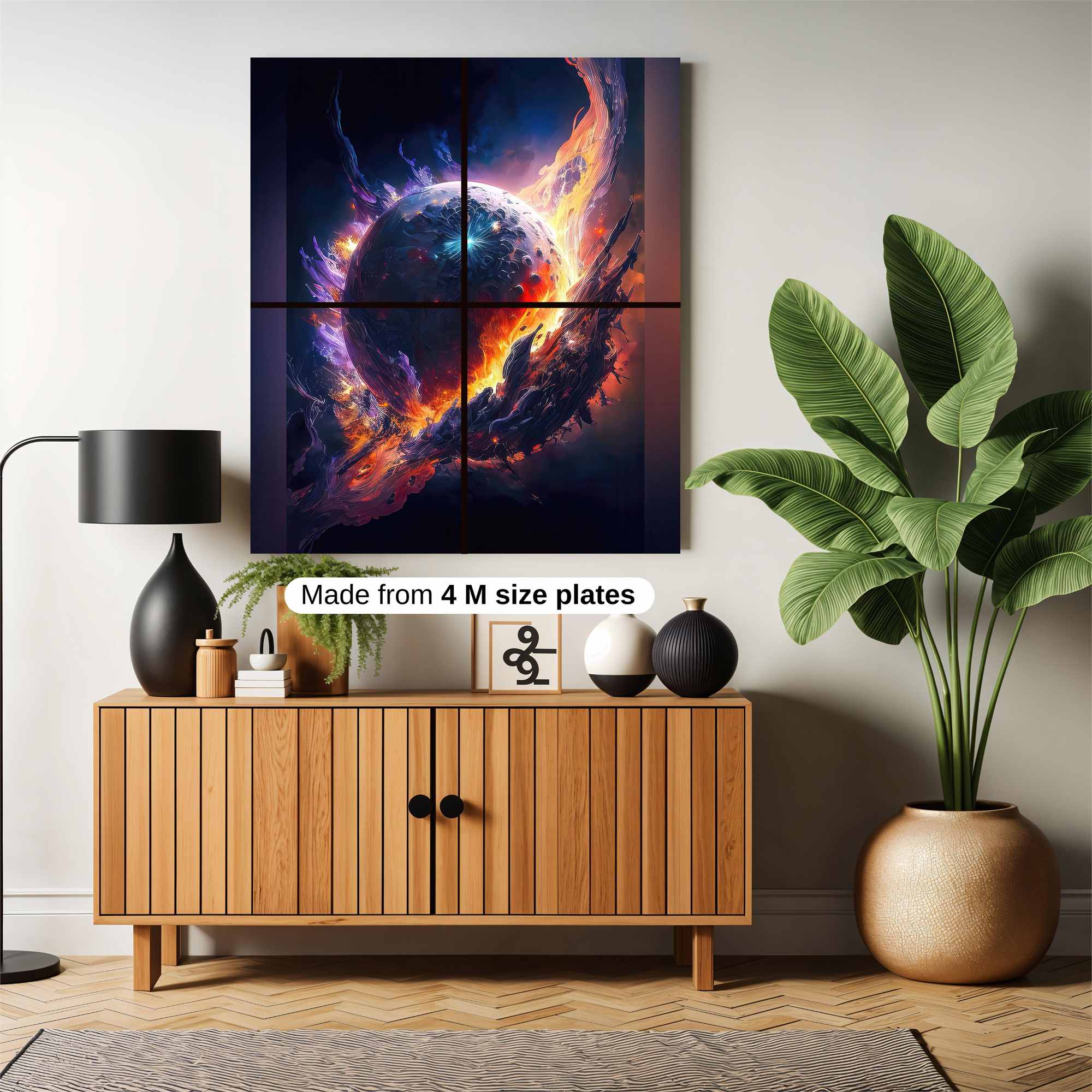 Cosmic Blaze Safe Wall Magnetic / M