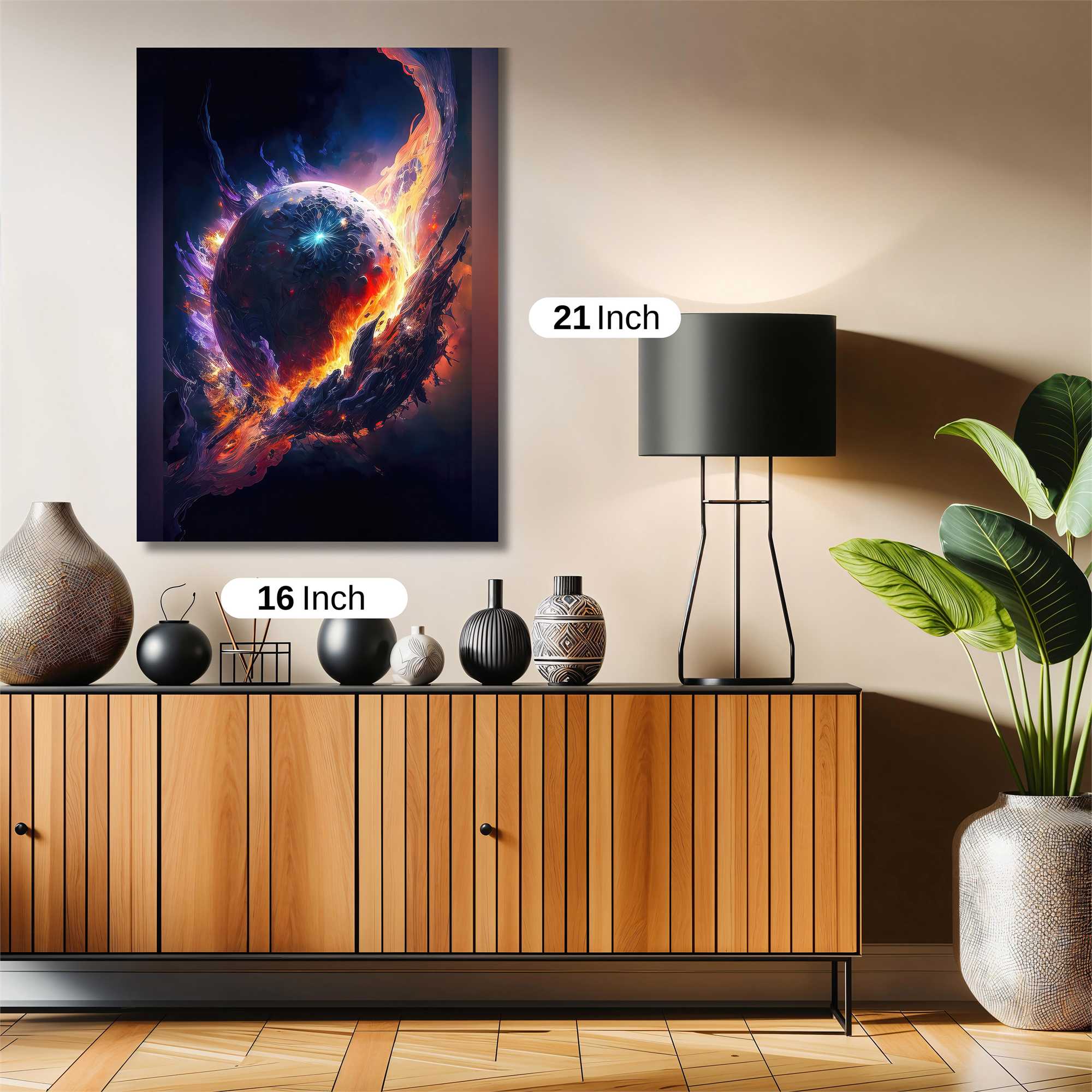 Cosmic Blaze Safe Wall Magnetic / M