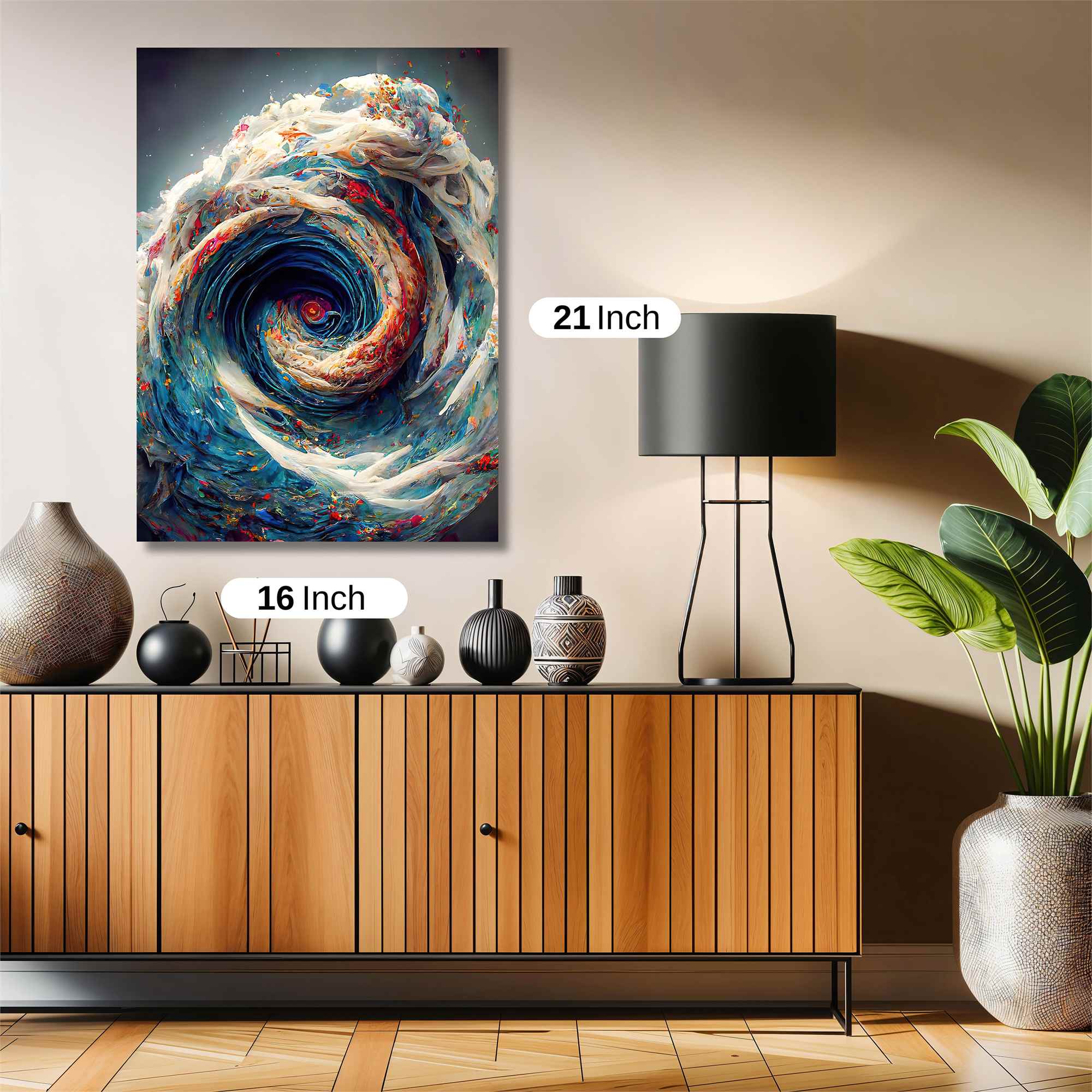 Spiral Serenity Safe Wall Magnetic / M