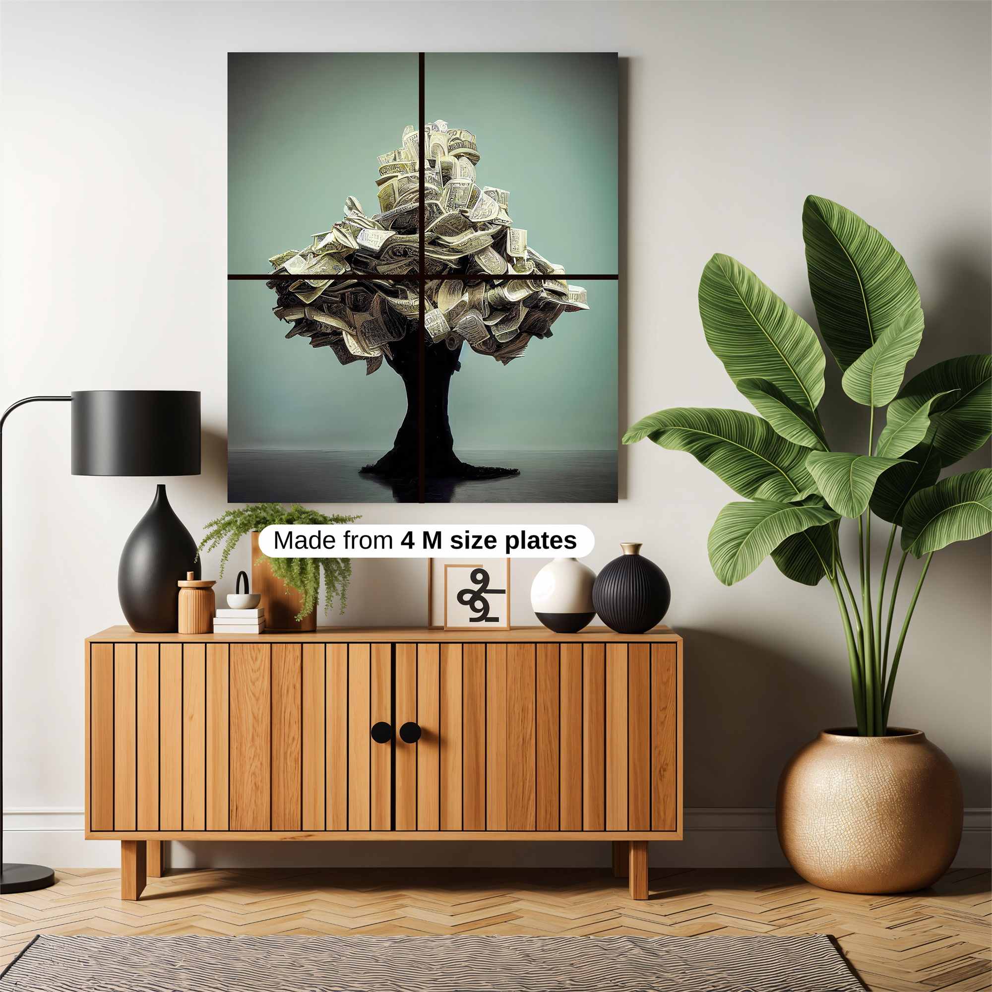 Money Bloom Safe Wall Magnetic / M