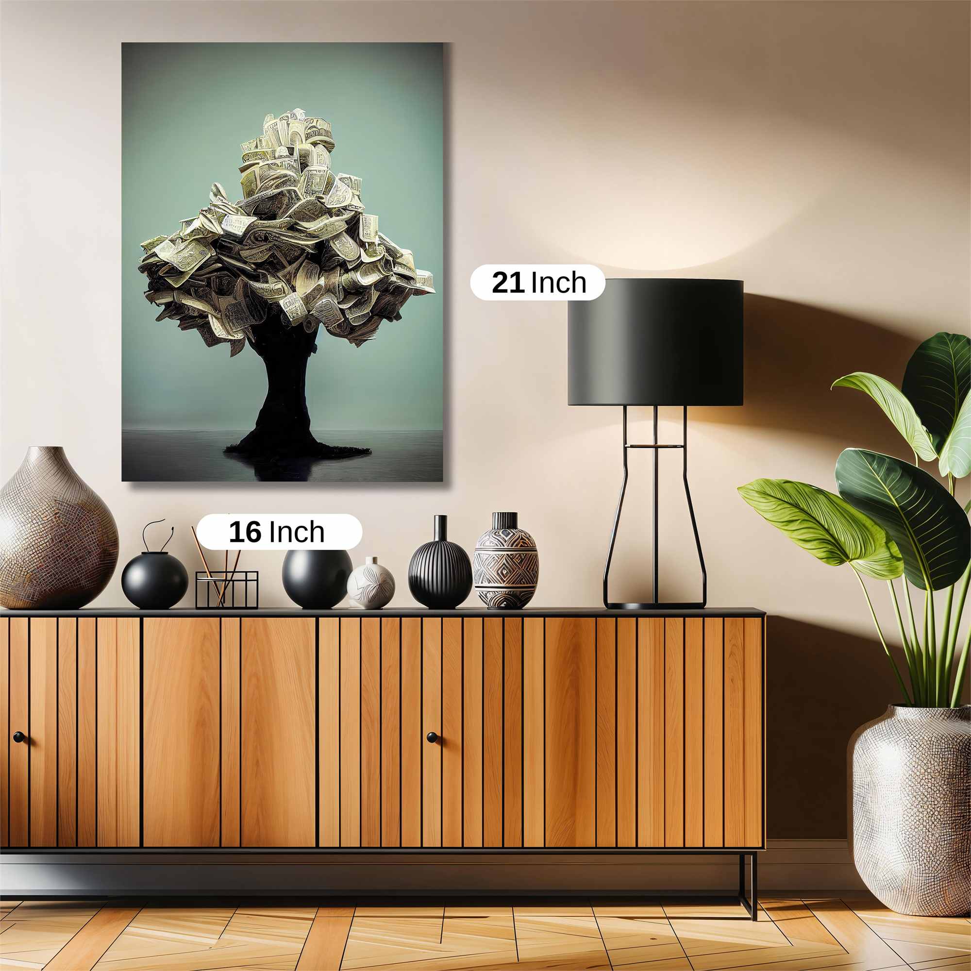 Money Bloom Safe Wall Magnetic / M