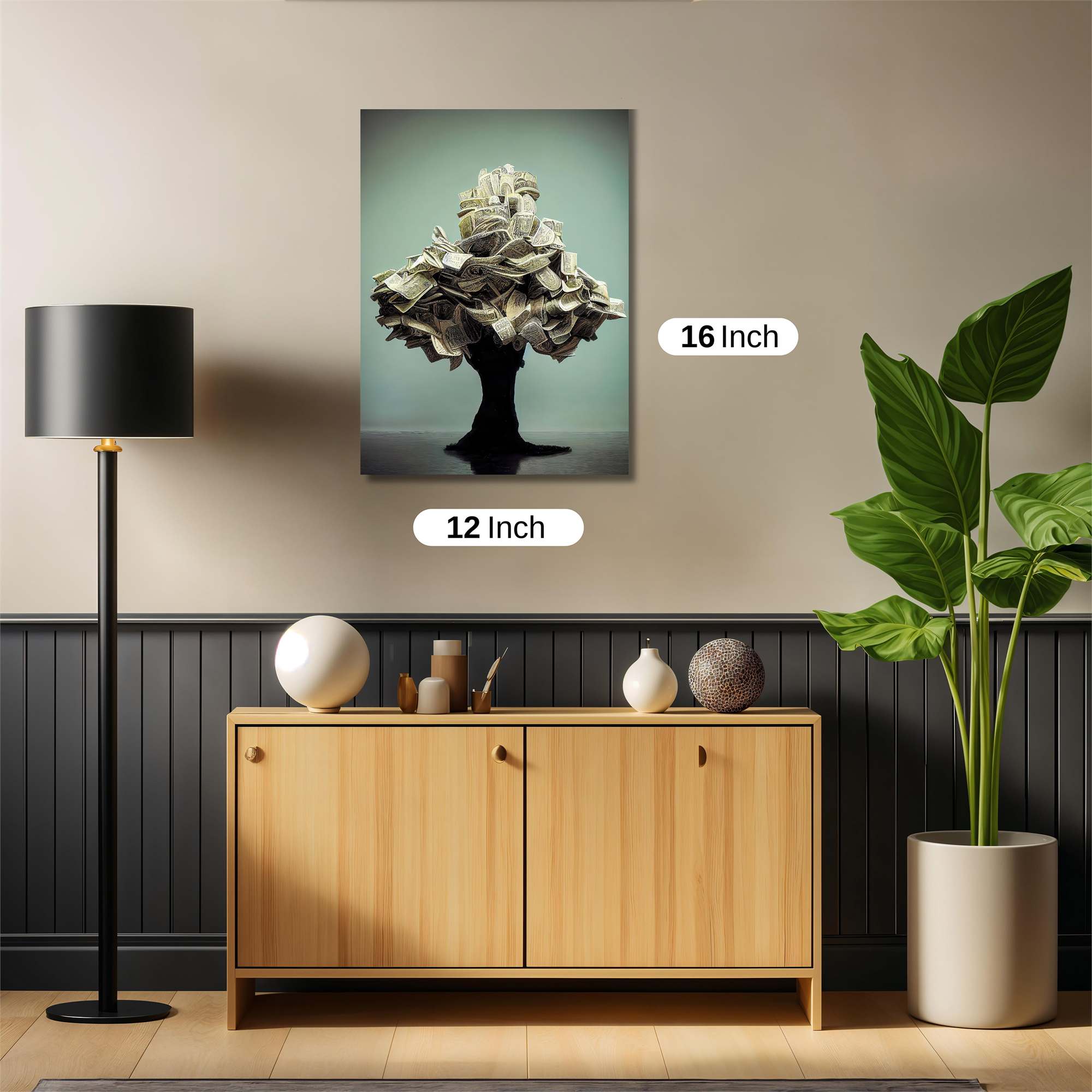 Money Bloom Safe Wall Magnetic / M