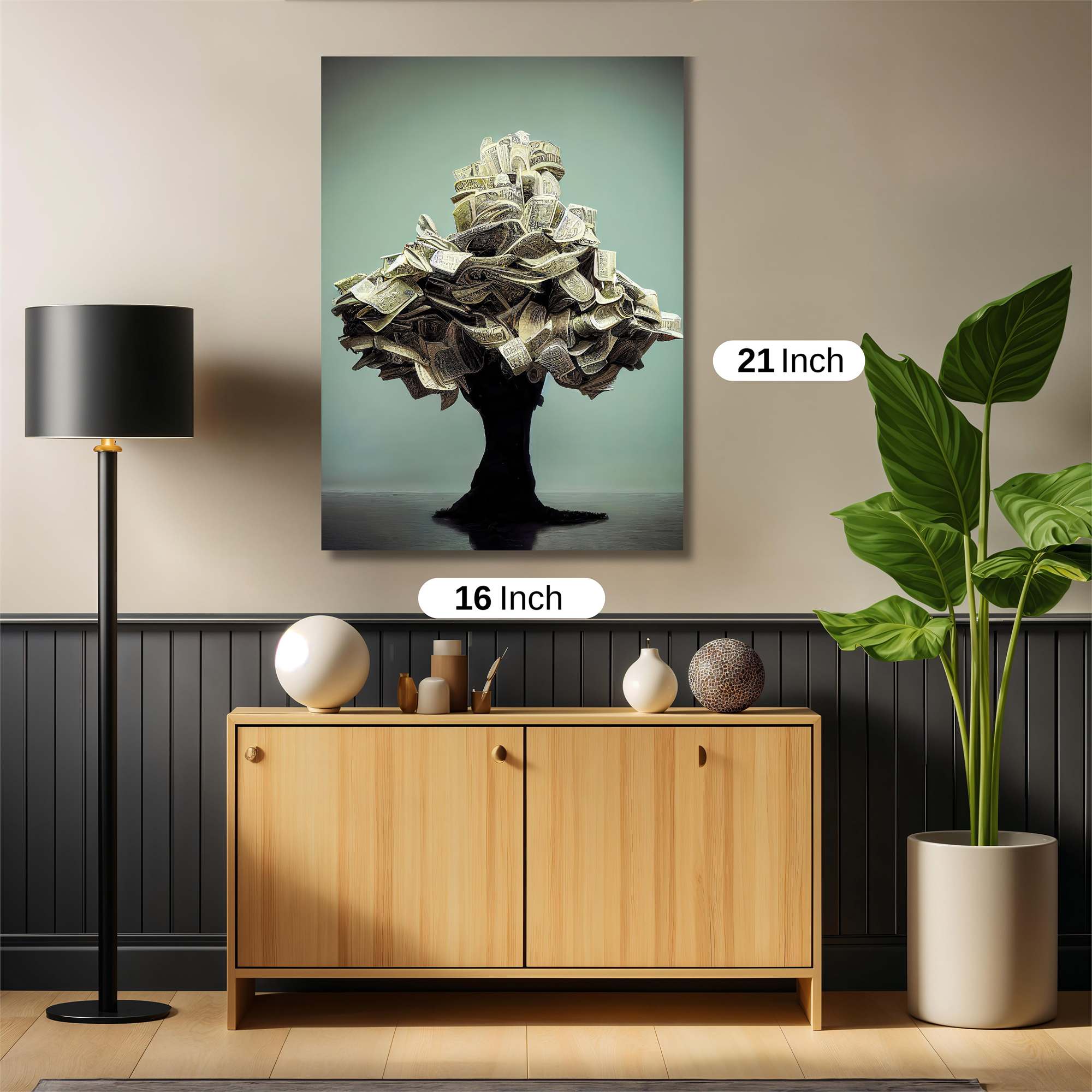 Money Bloom Safe Wall Magnetic / M