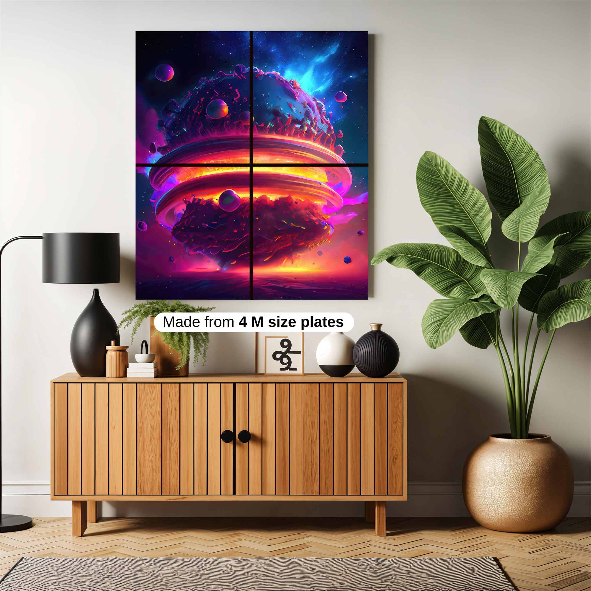 Cosmic Blaze Safe Wall Magnetic / M