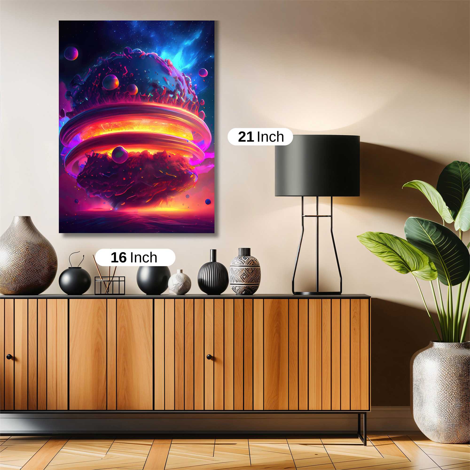 Cosmic Blaze Safe Wall Magnetic / M