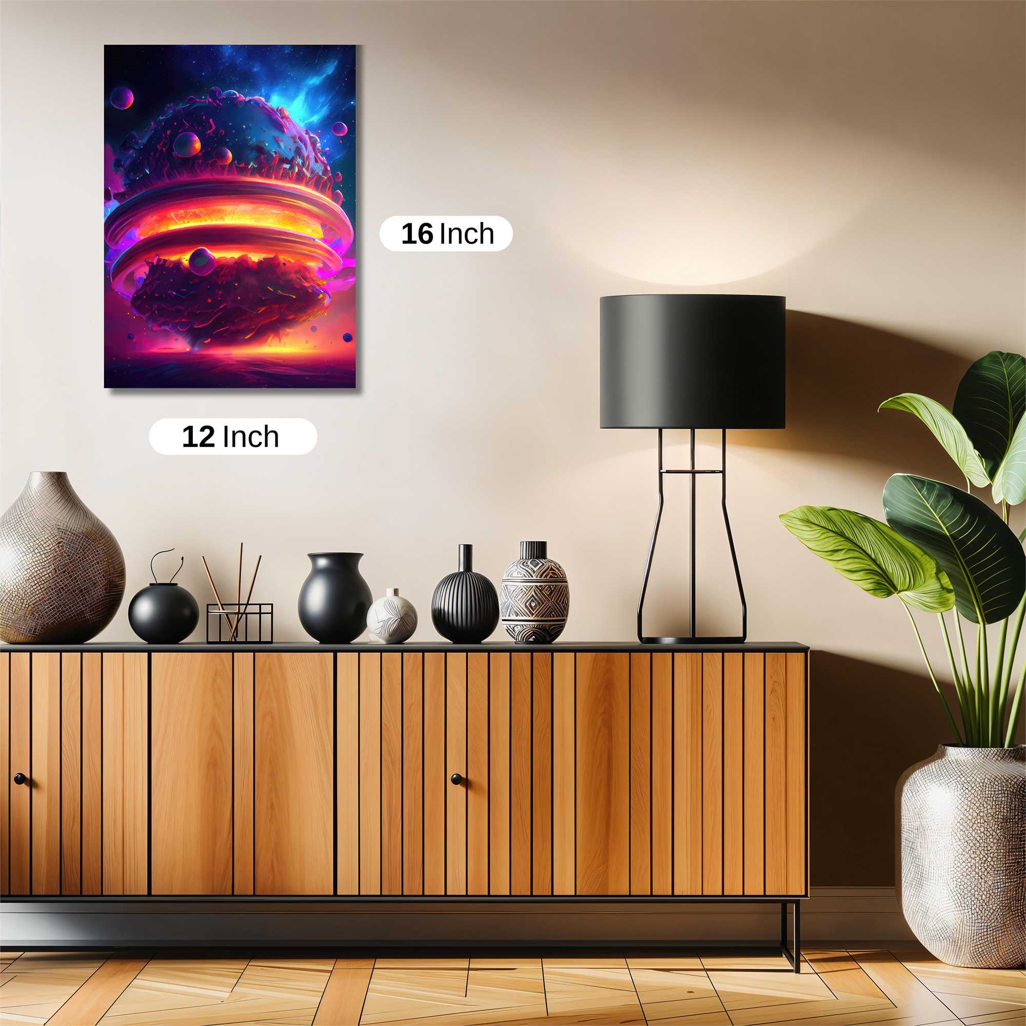 Cosmic Blaze Safe Wall Magnetic / M