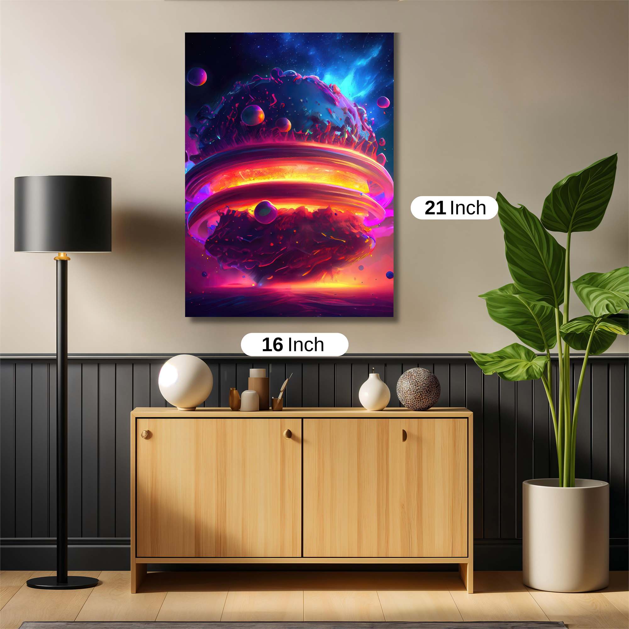 Cosmic Blaze Safe Wall Magnetic / M