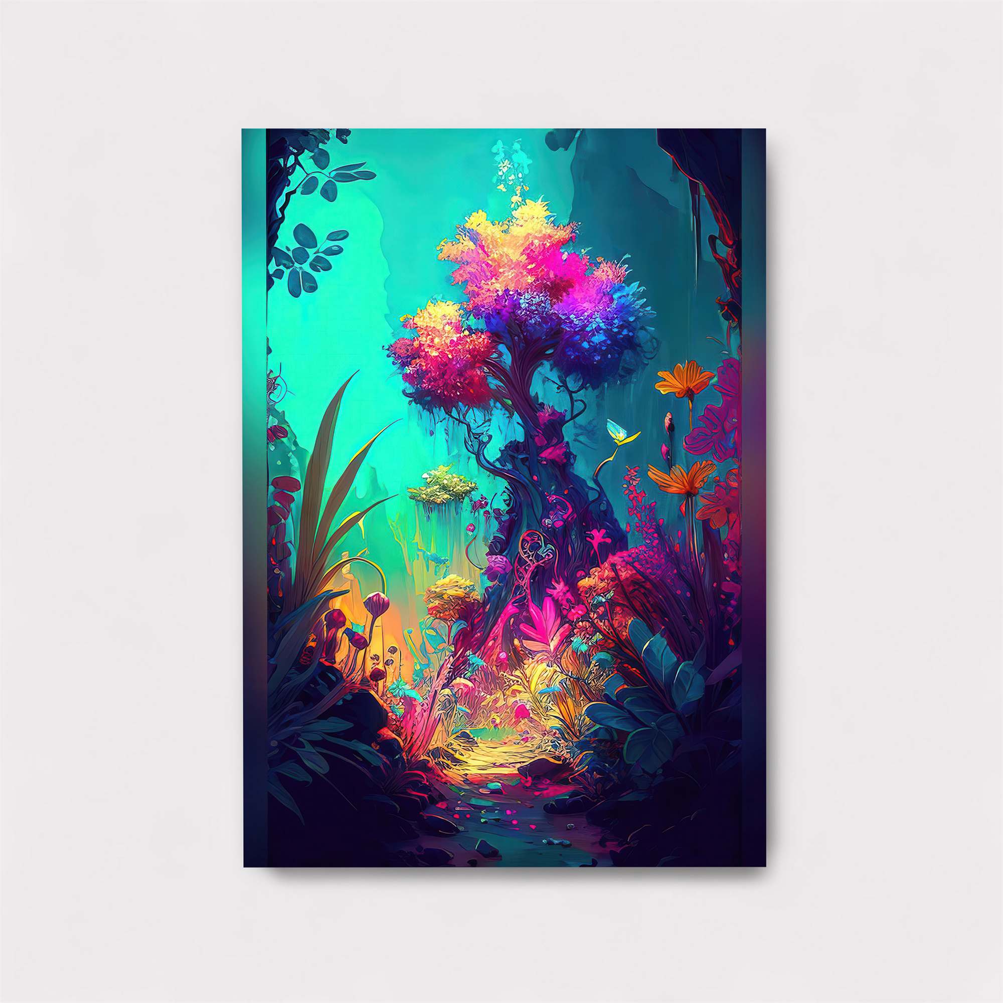 Neon Dreamscape Safe Wall Magnetic / M