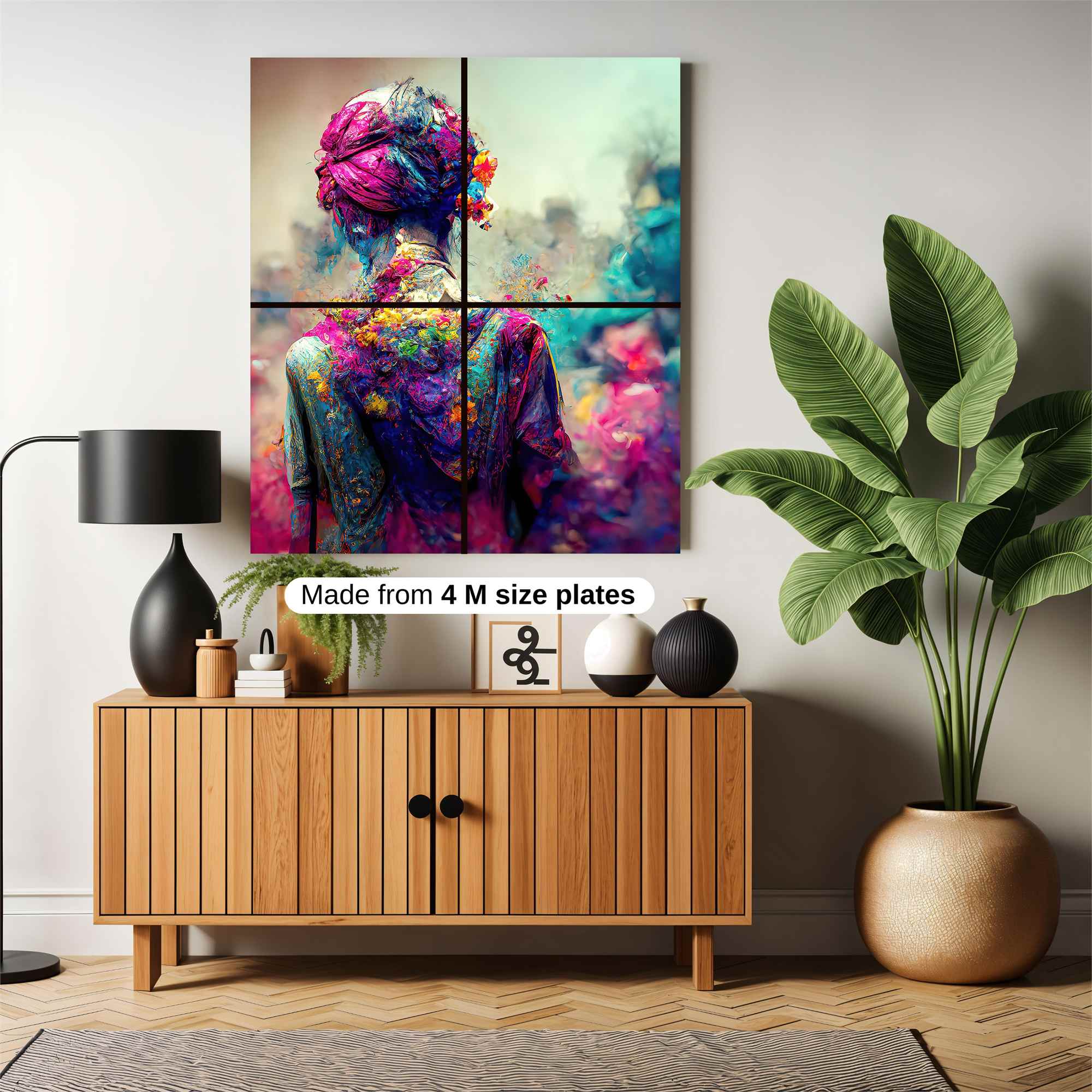 Colorful Celebration Safe Wall Magnetic / M