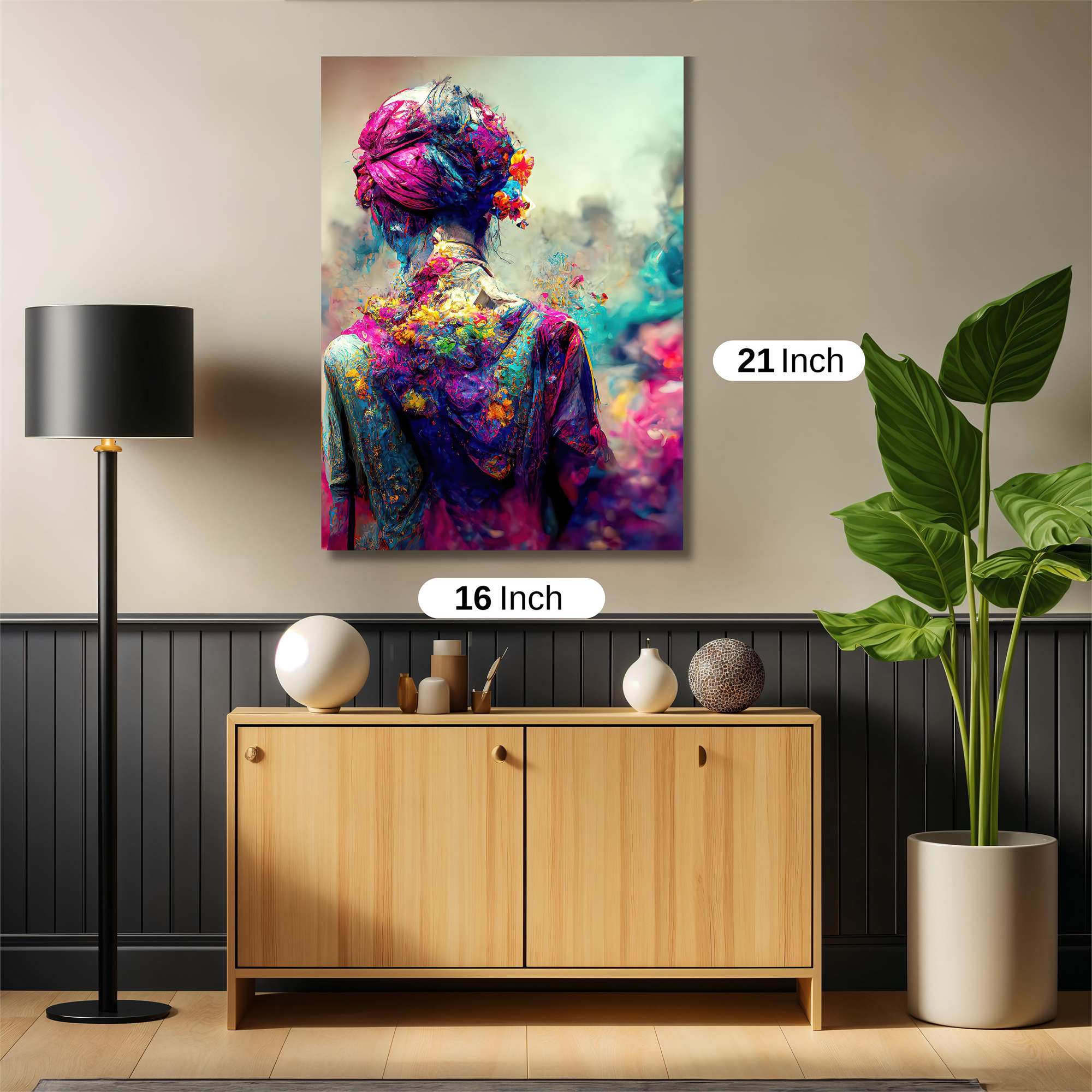 Colorful Celebration Safe Wall Magnetic / M