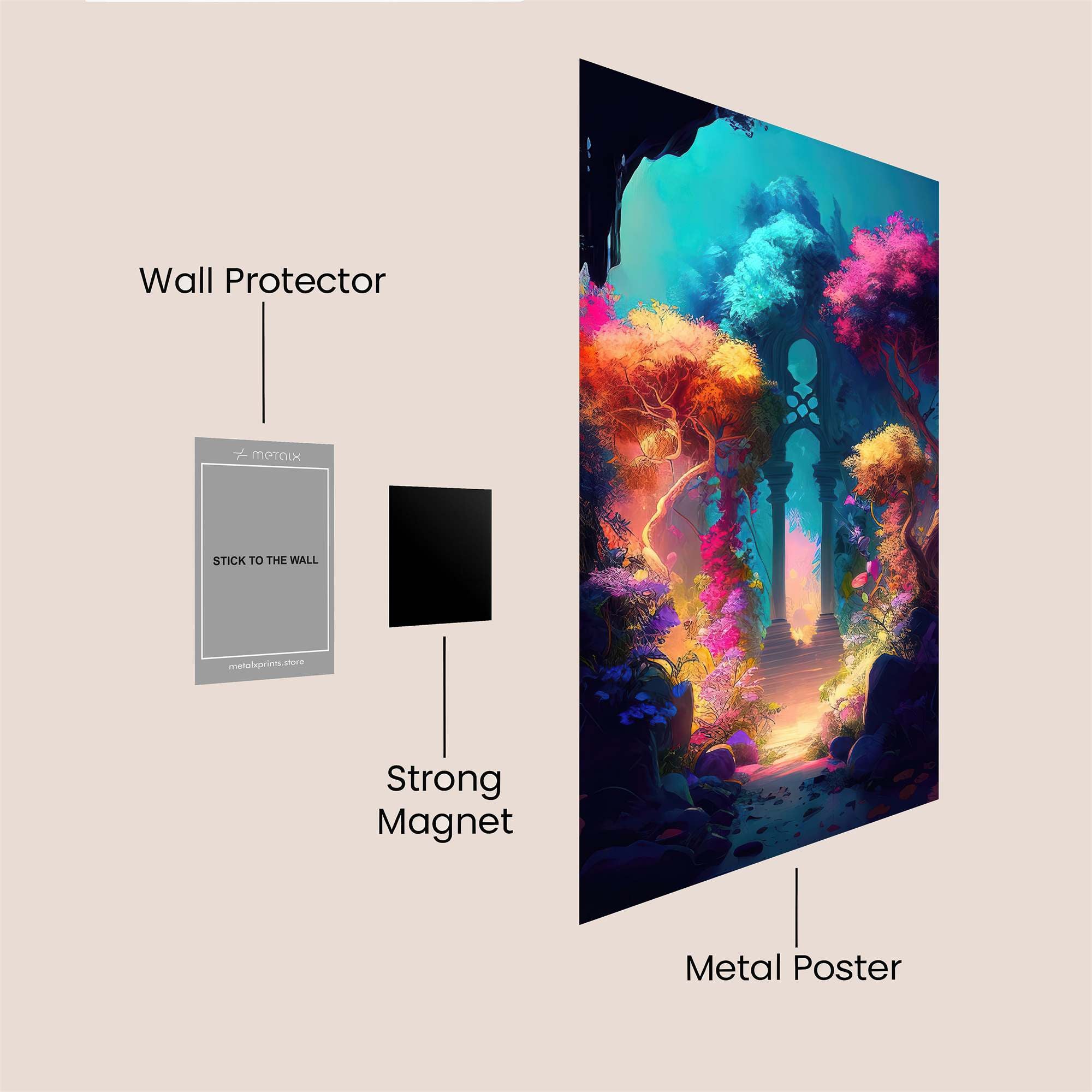 Arcane Serenity Safe Wall Magnetic / M
