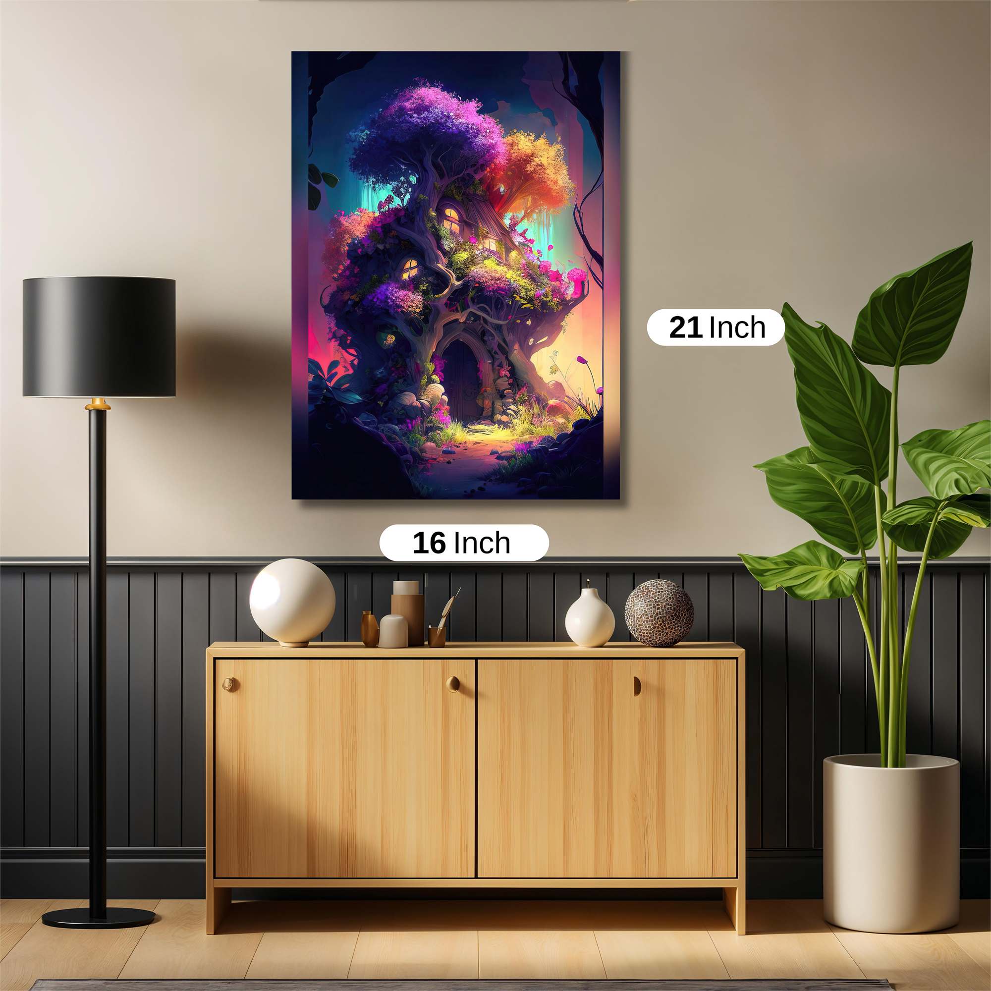 Treehouse Dream Safe Wall Magnetic / M