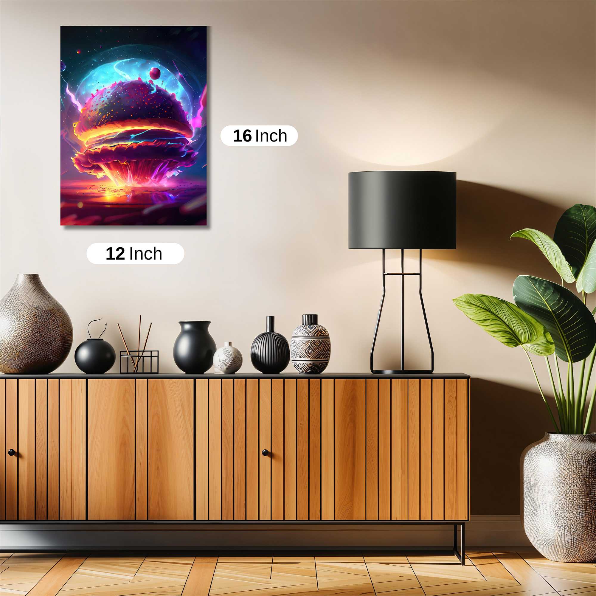 Burger Blast Safe Wall Magnetic / M
