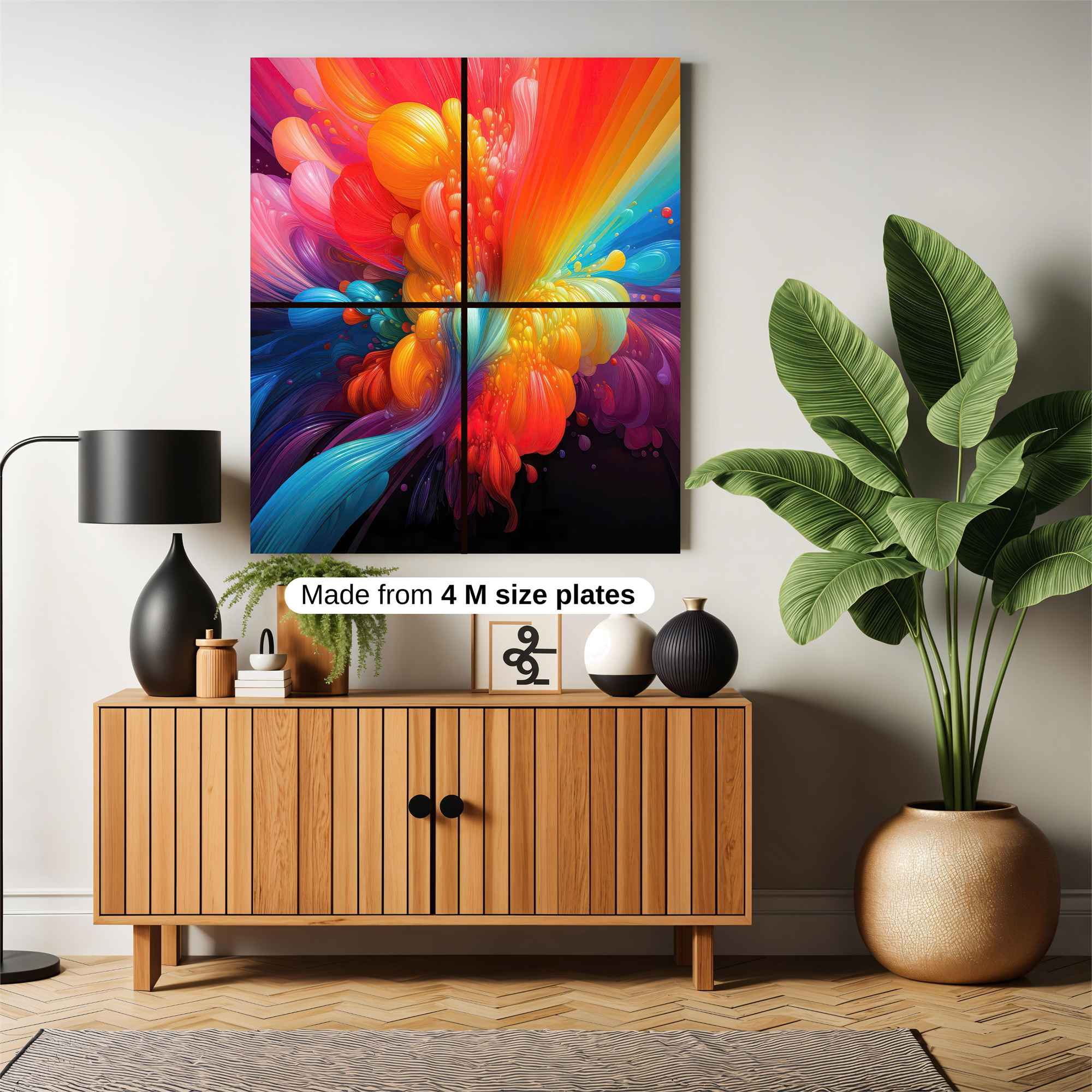 Colorful Explosion Safe Wall Magnetic / M