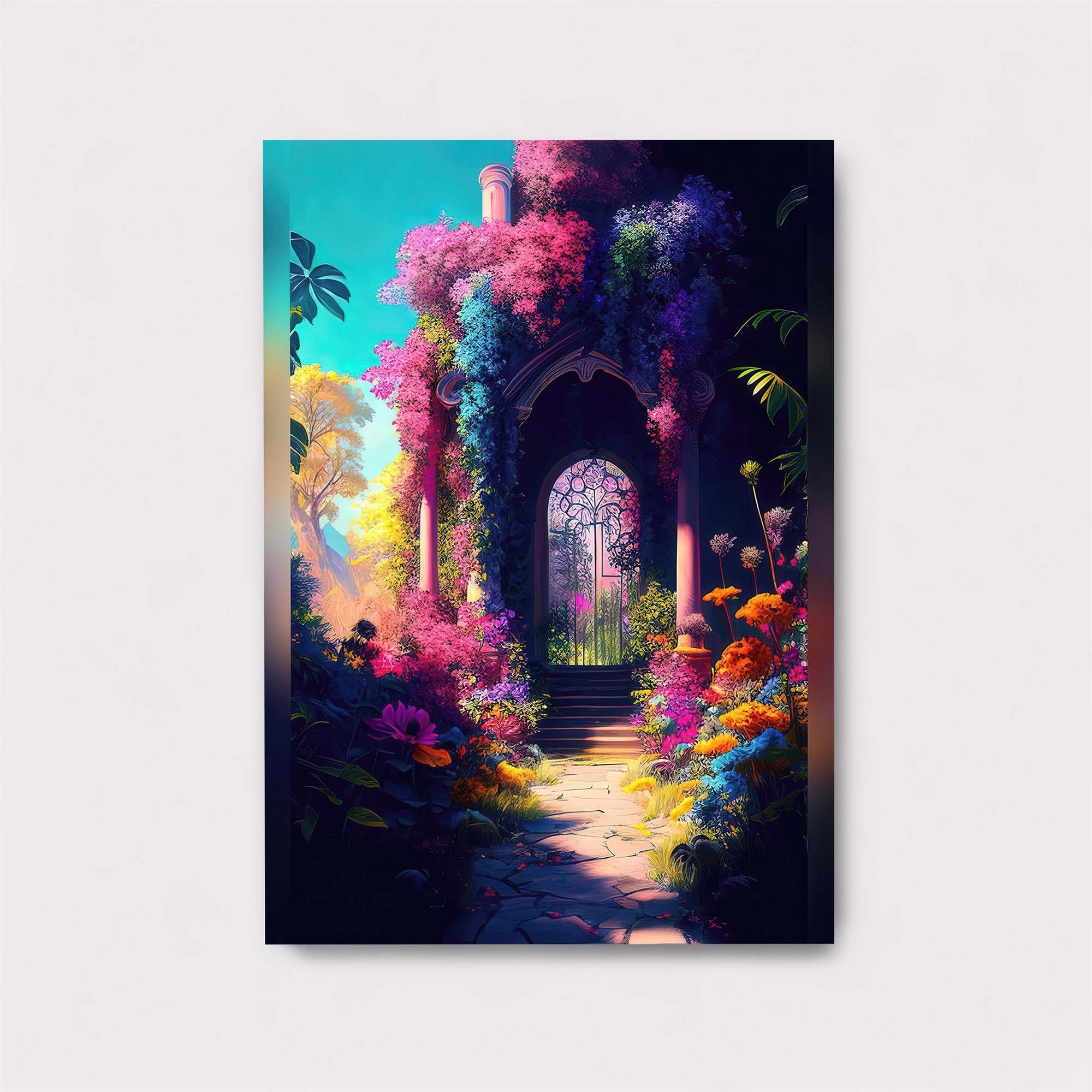 Floral Gateway Safe Wall Magnetic / M