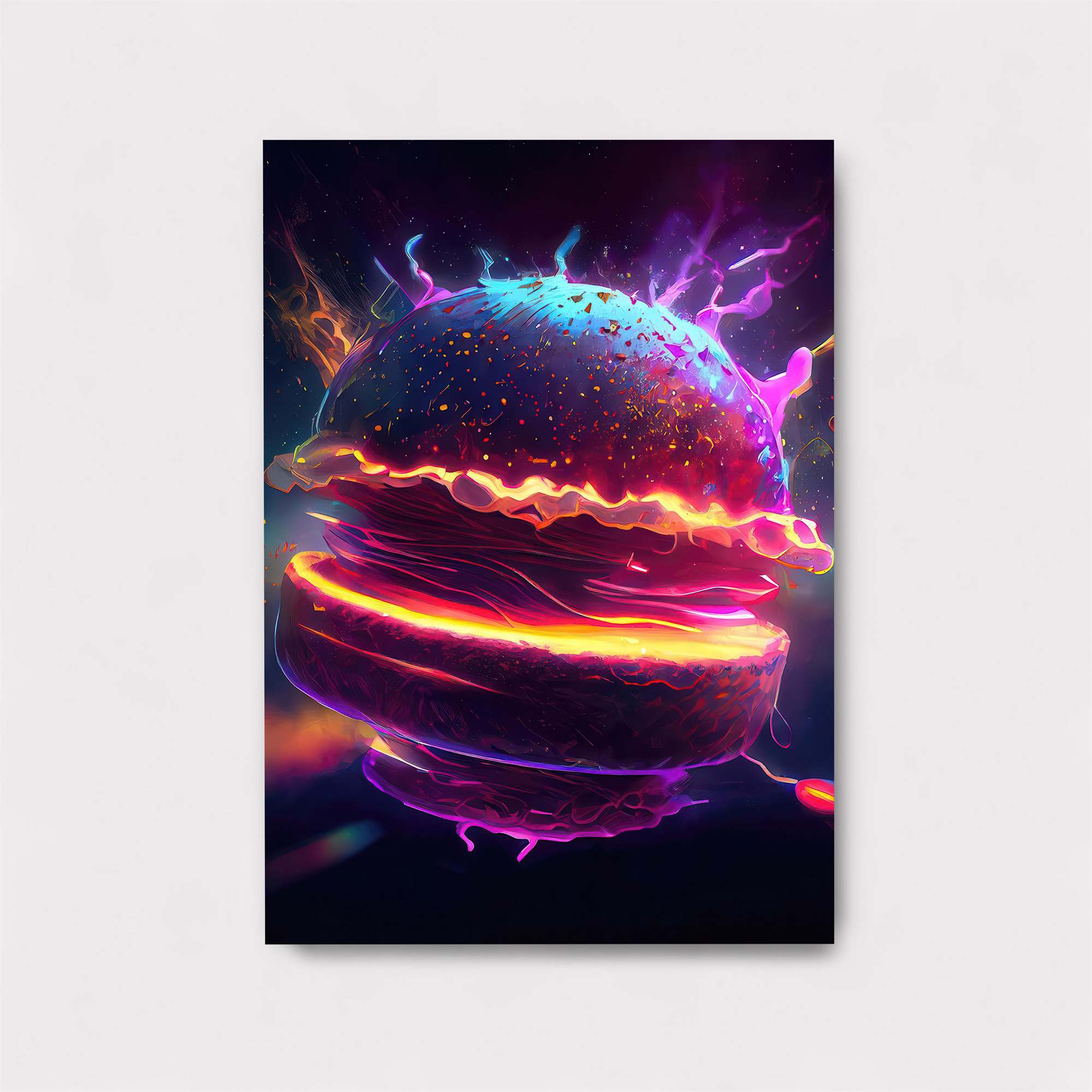 Cosmic Burger Safe Wall Magnetic / M