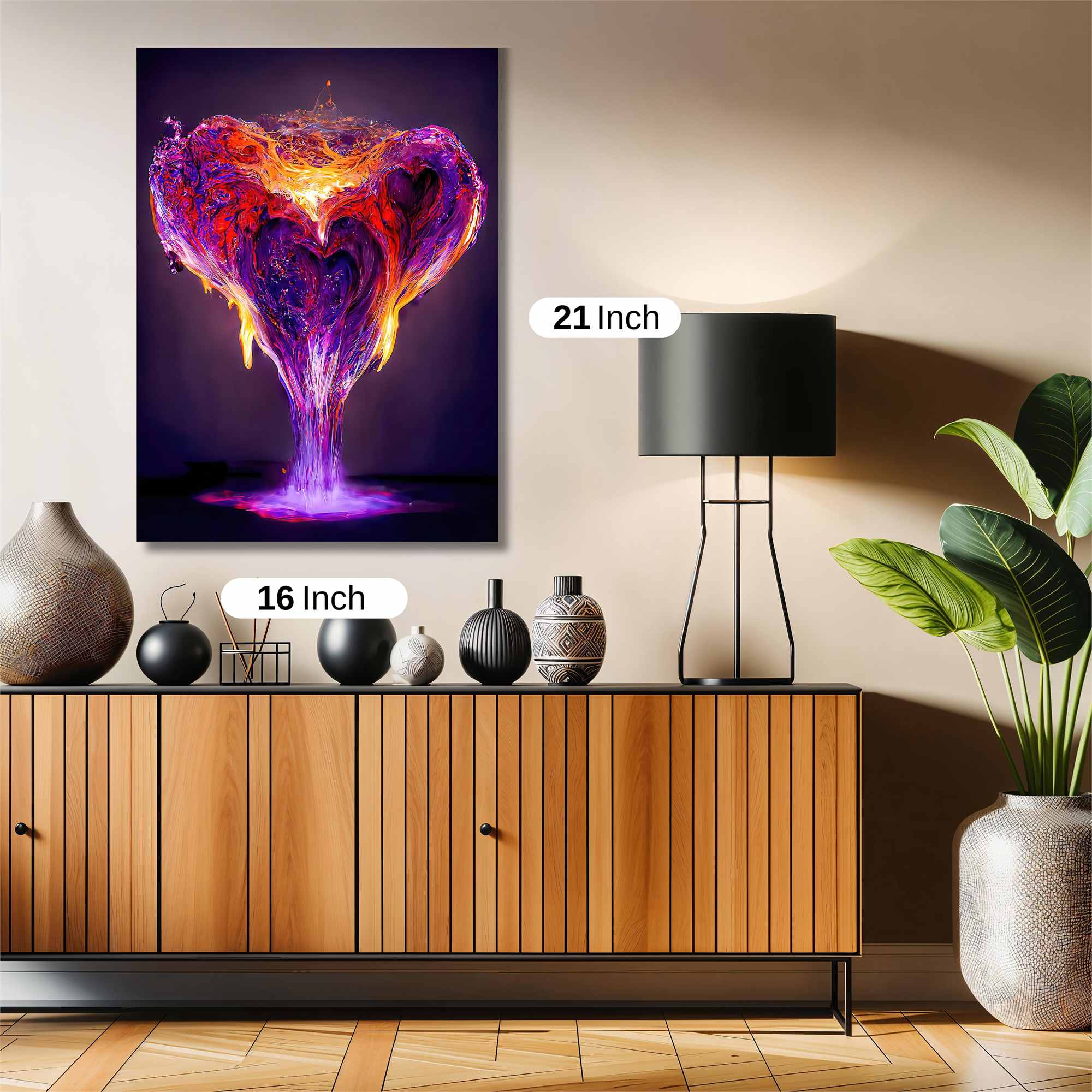 Love Ablaze Safe Wall Magnetic / M