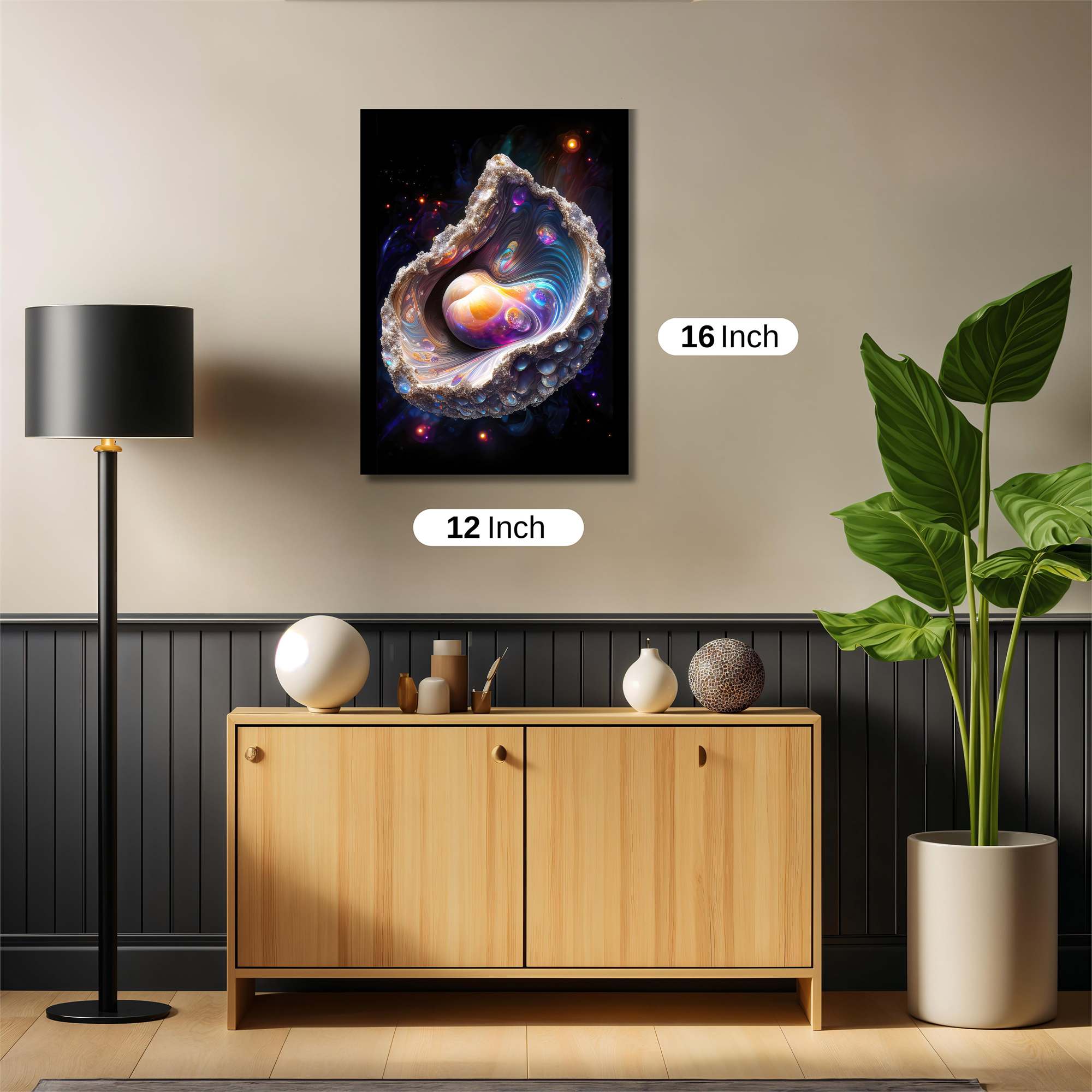 Cosmic Pearl Safe Wall Magnetic / M