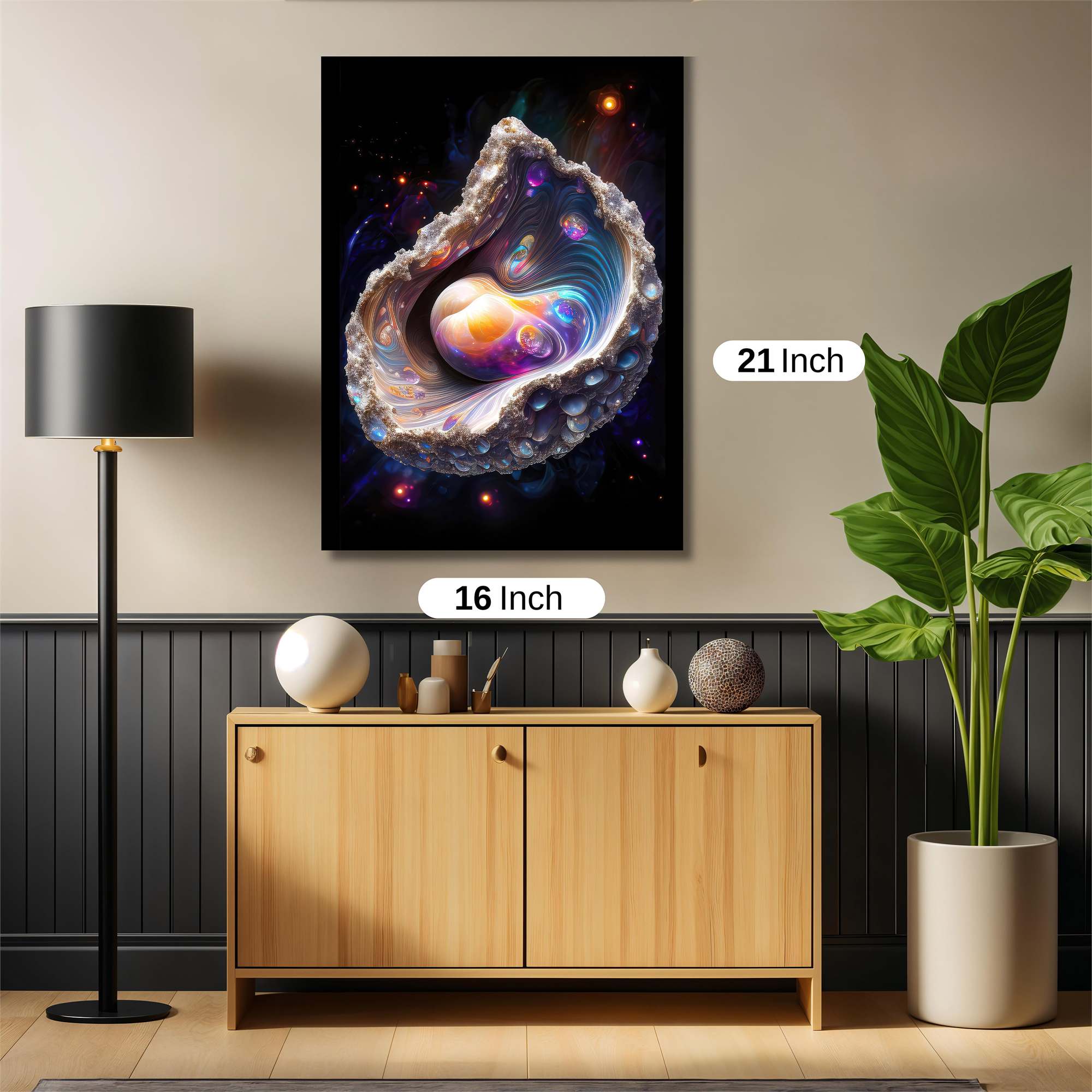 Cosmic Pearl Safe Wall Magnetic / M