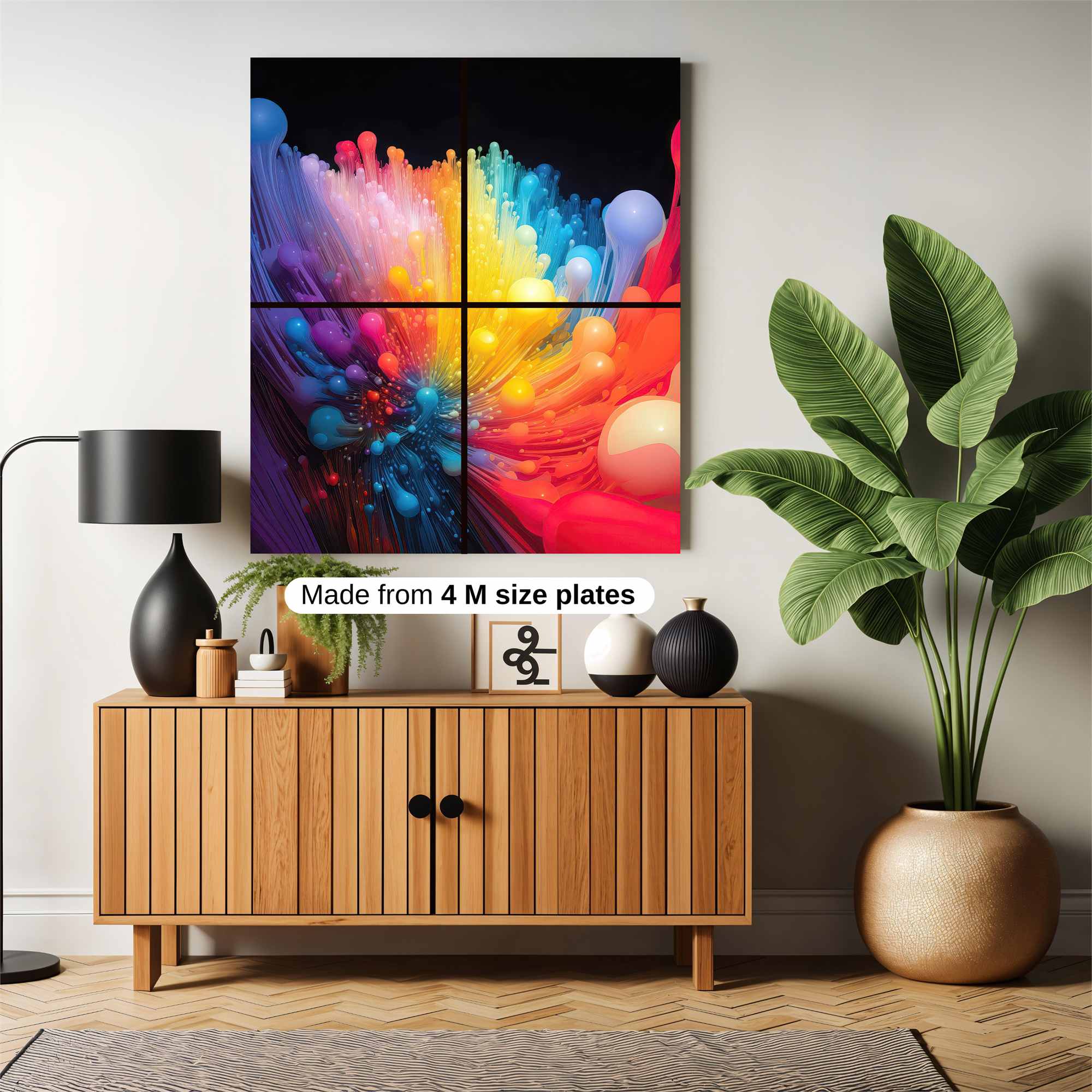 Color Burst Safe Wall Magnetic / M