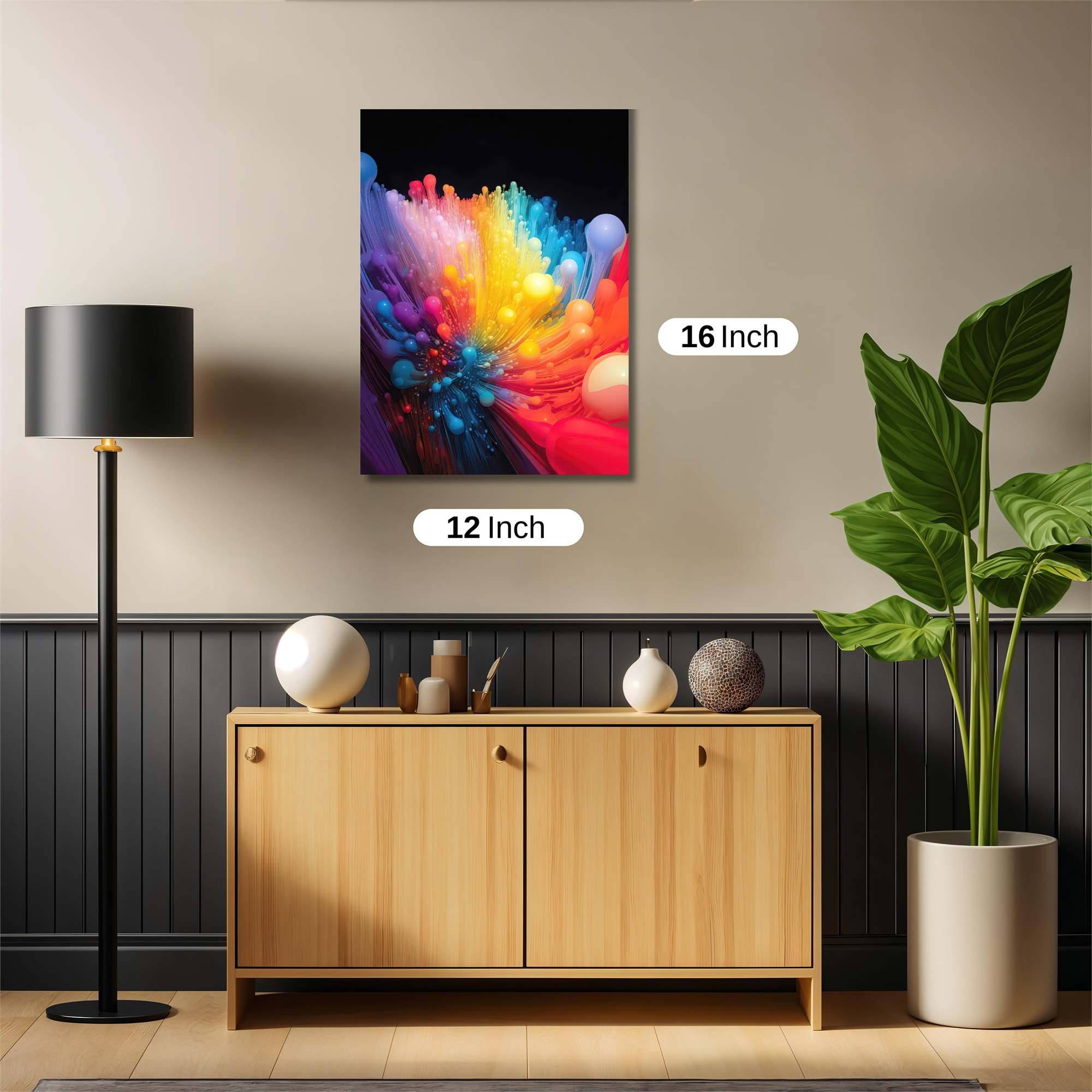 Color Burst Safe Wall Magnetic / M