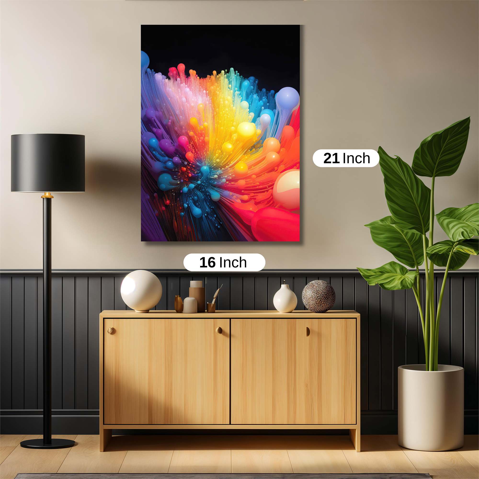 Color Burst Safe Wall Magnetic / M