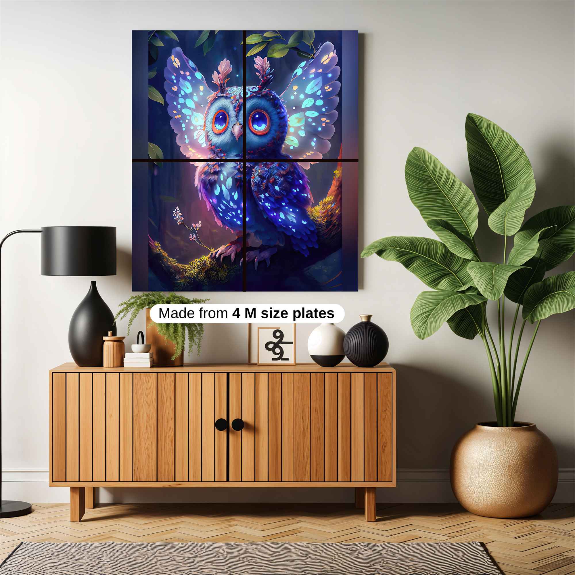 Owl Radiance Safe Wall Magnetic / M