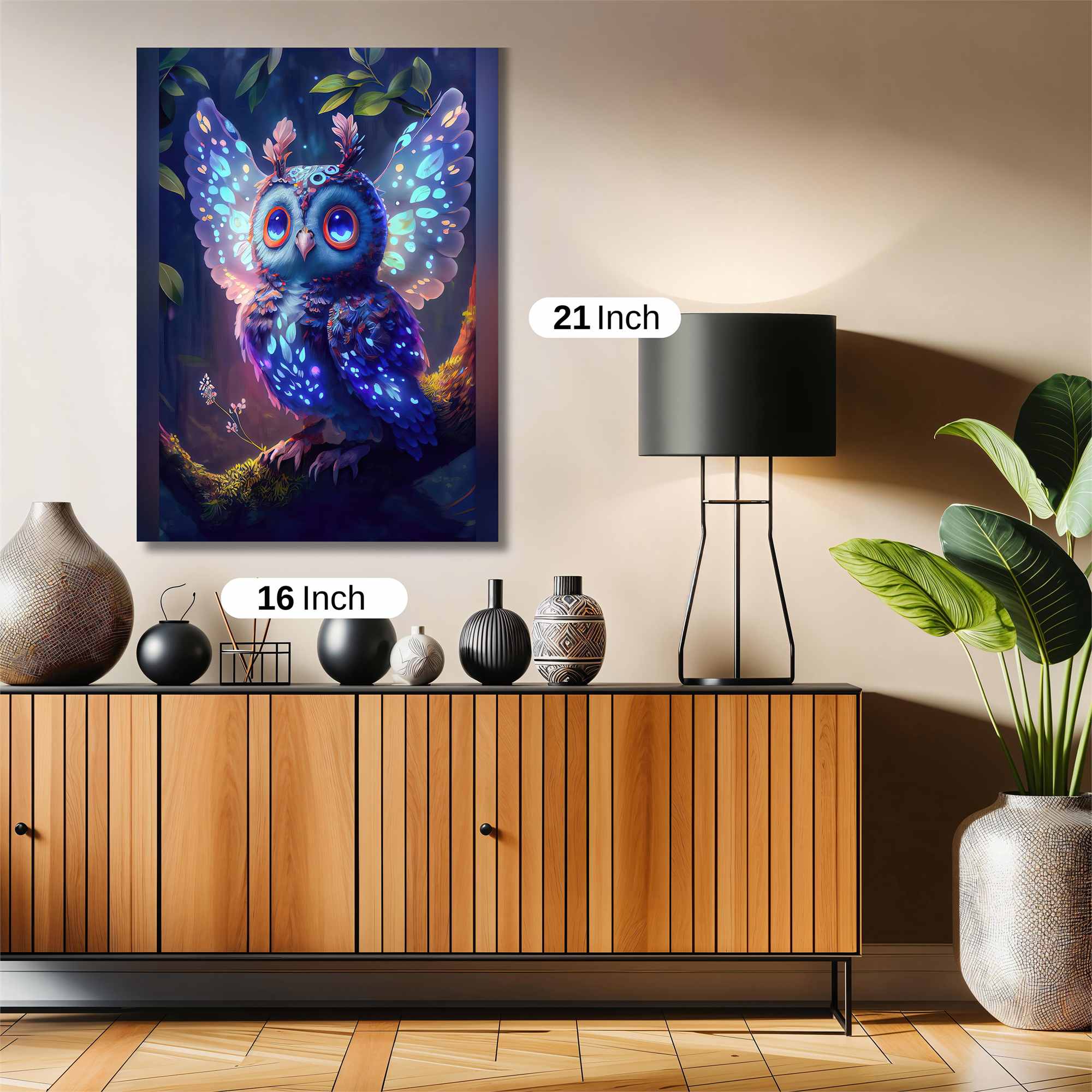 Owl Radiance Safe Wall Magnetic / M