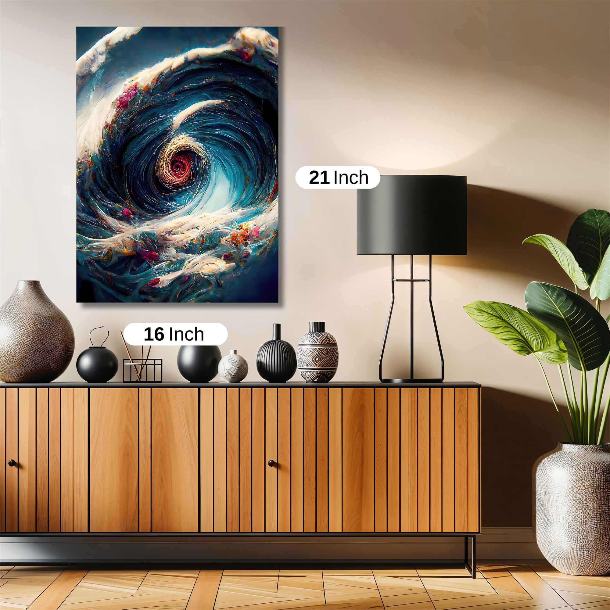 Cosmic Whirl Safe Wall Magnetic / M