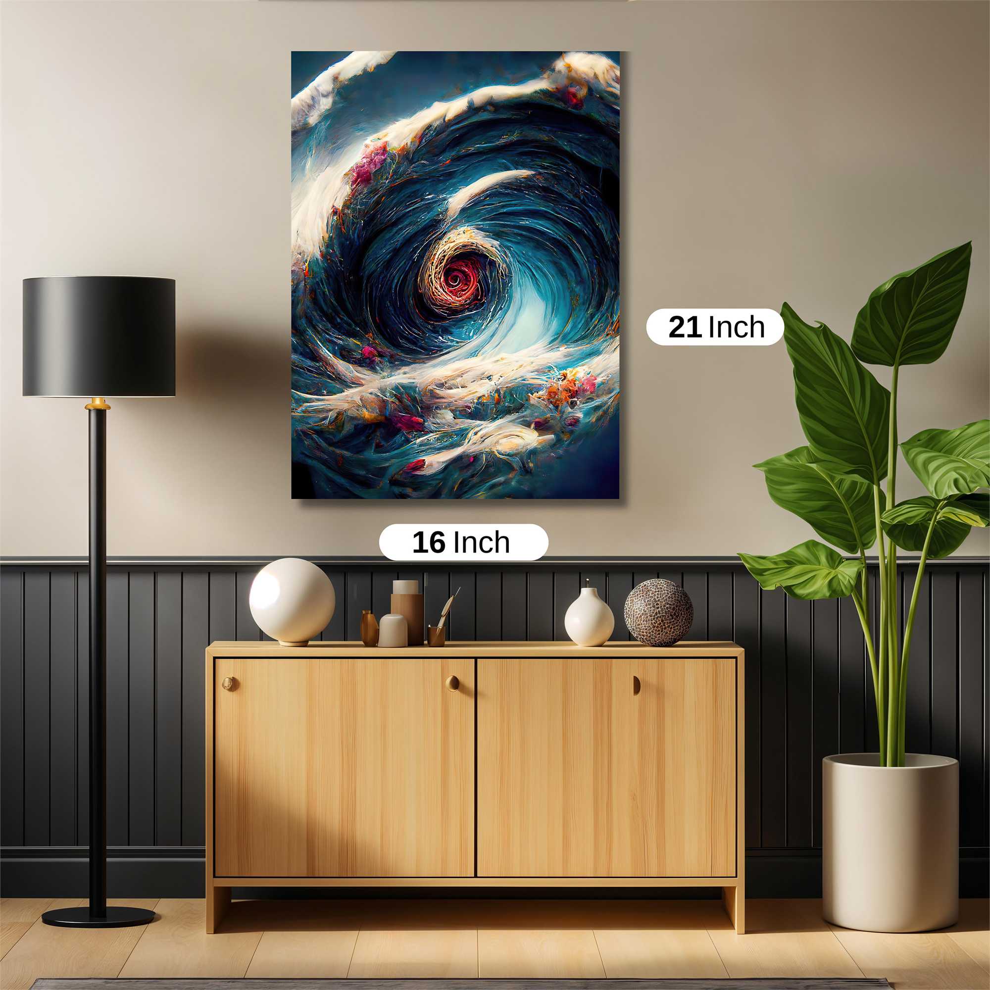 Cosmic Whirl Safe Wall Magnetic / M
