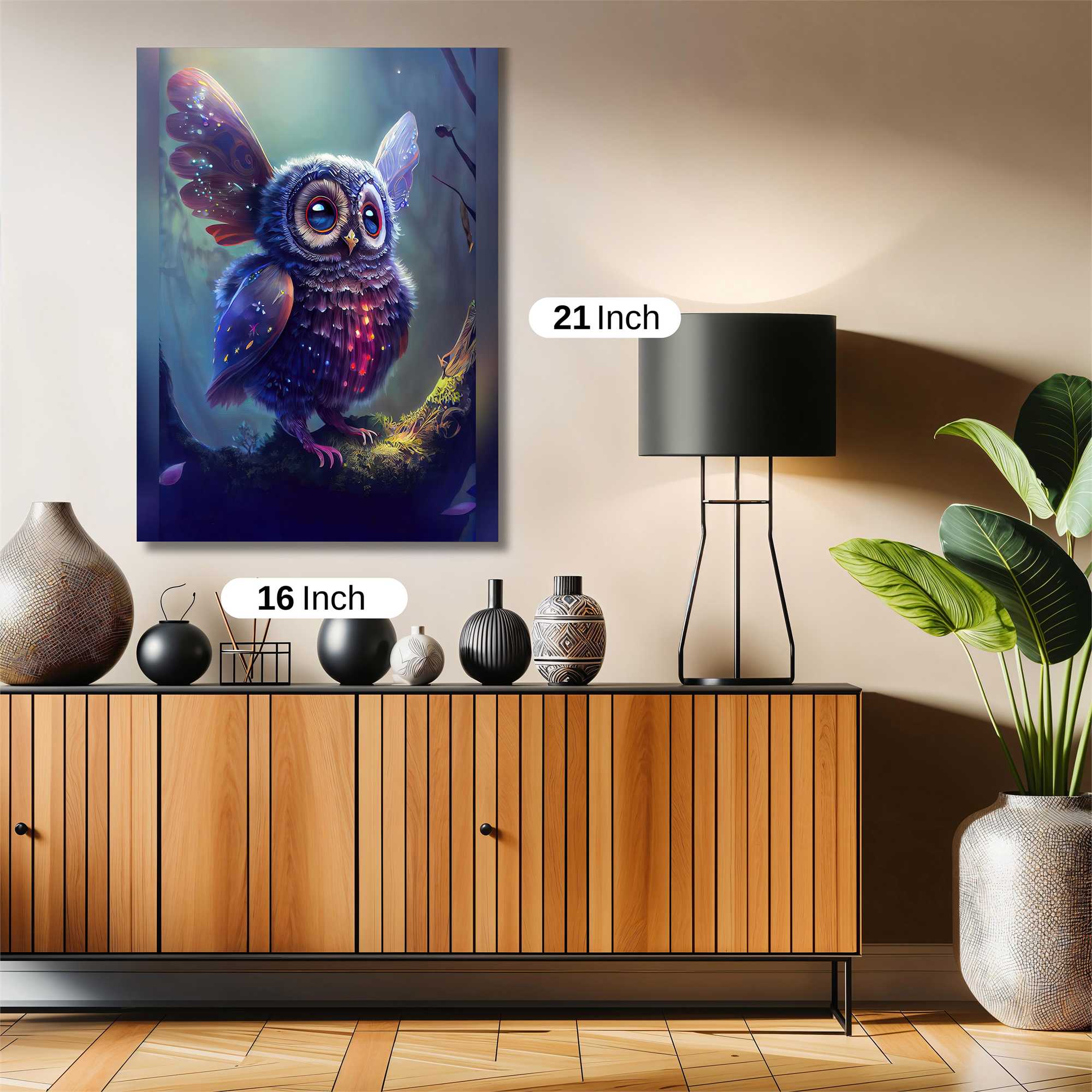 Fairy Owl Safe Wall Magnetic / M