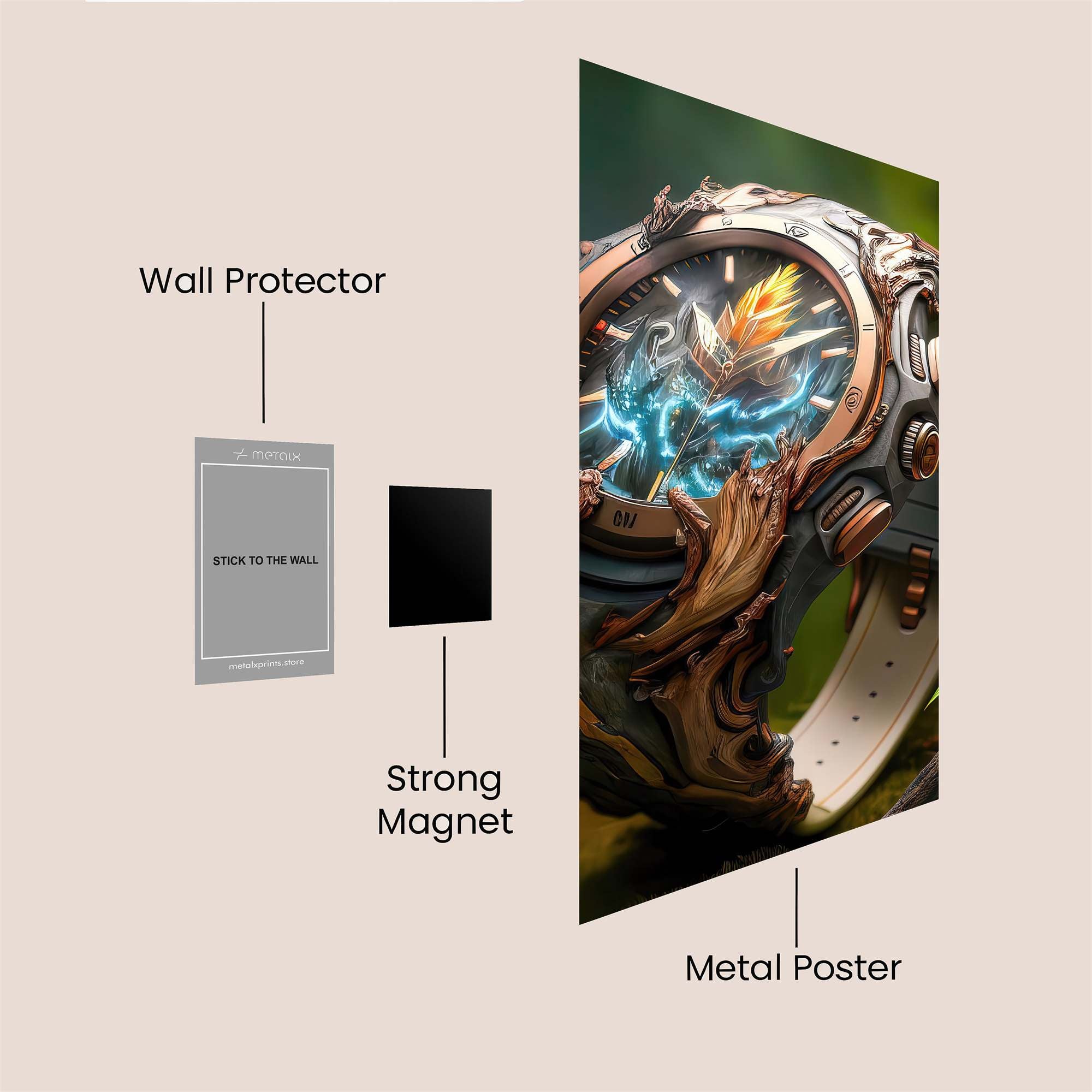 Phoenix Surge Safe Wall Magnetic / M