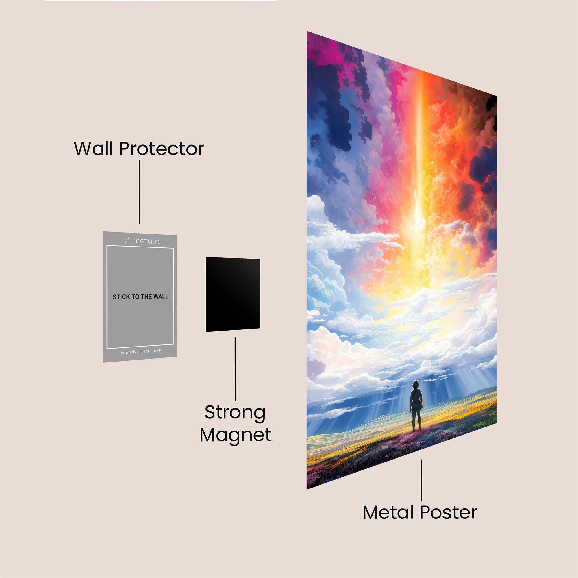 Heavenly Radiance Safe Wall Magnetic / M