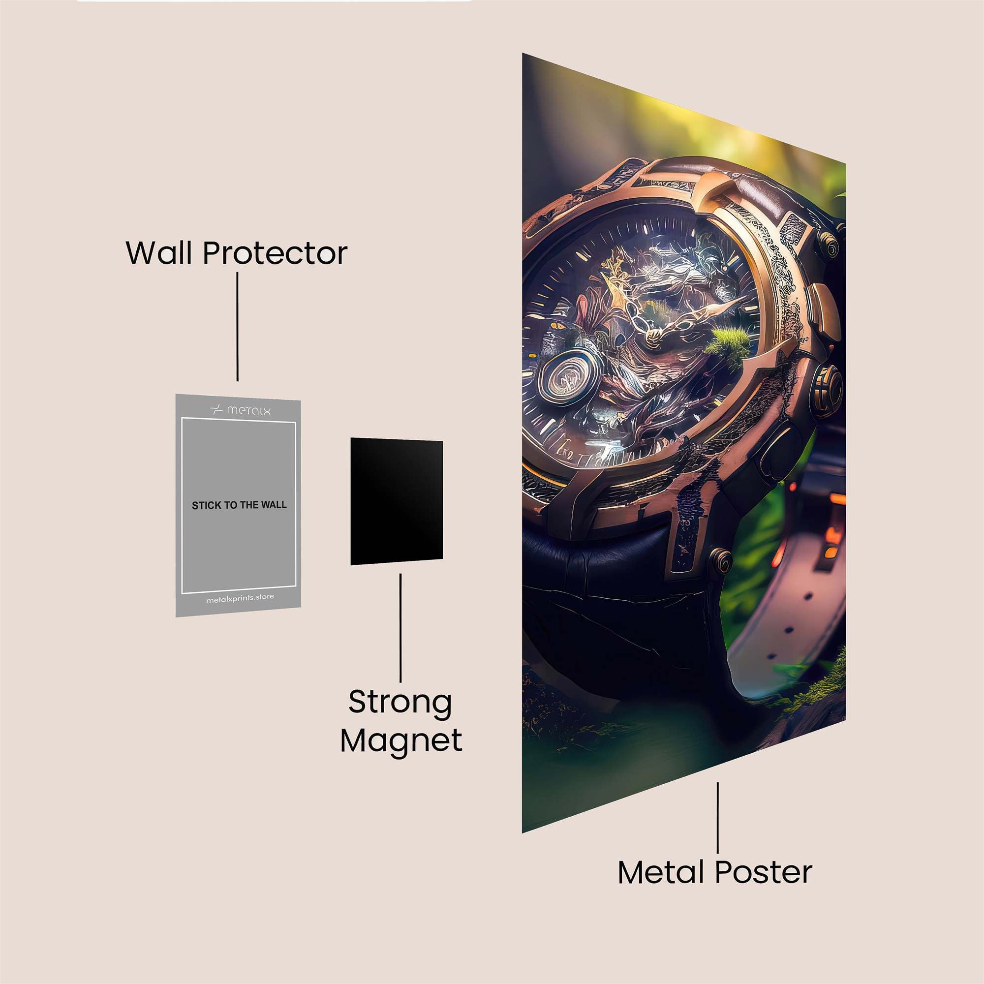DragonWhisper Safe Wall Magnetic / M