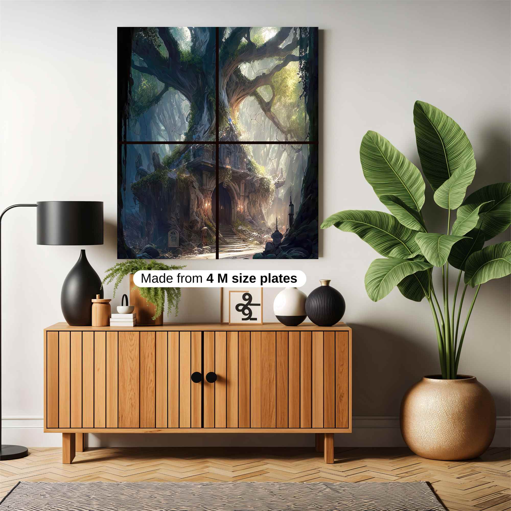 Treehouse Enchantment Safe Wall Magnetic / M