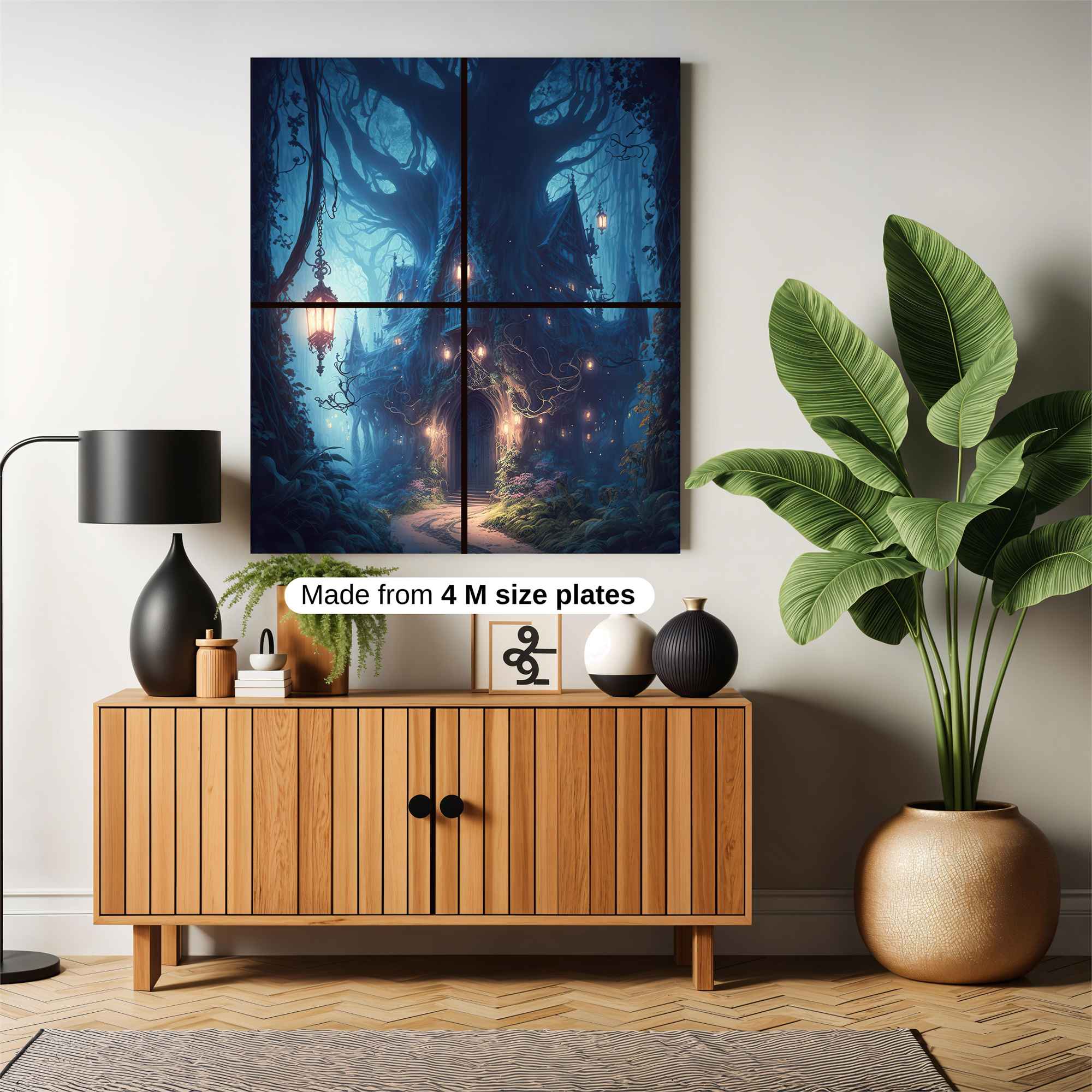 Treehouse Enchantment Safe Wall Magnetic / M